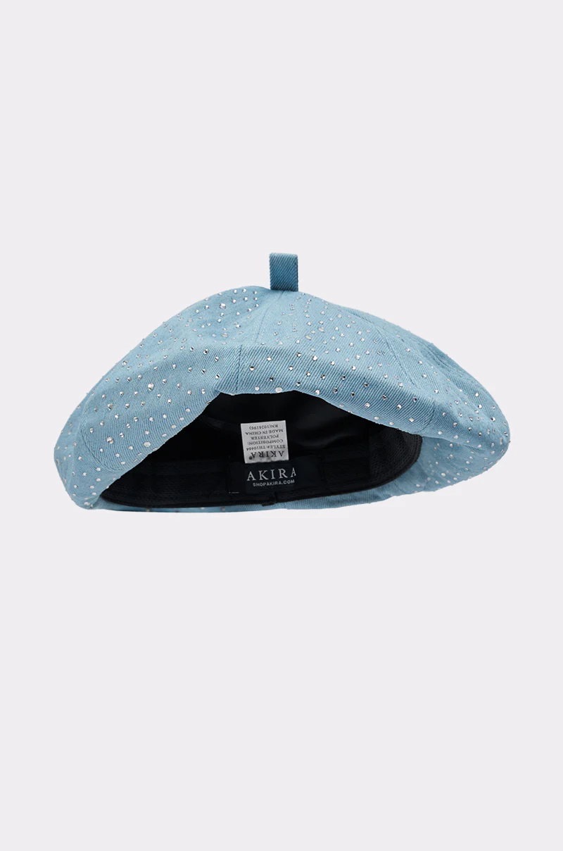 SEE ME COMING BLING BERET - Image 3