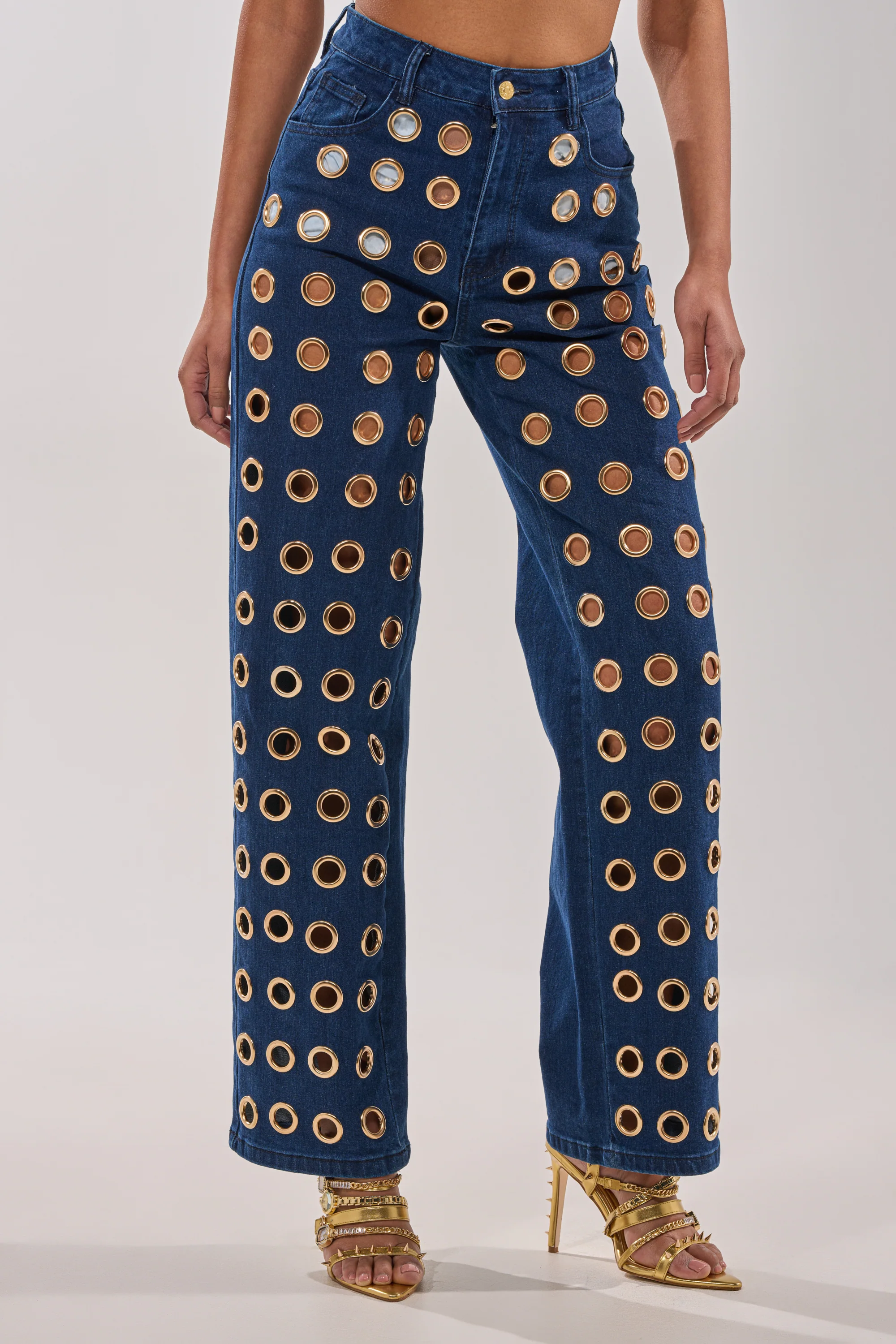 SEE THROUGH ME WIDE LEG DENIM - Image 2