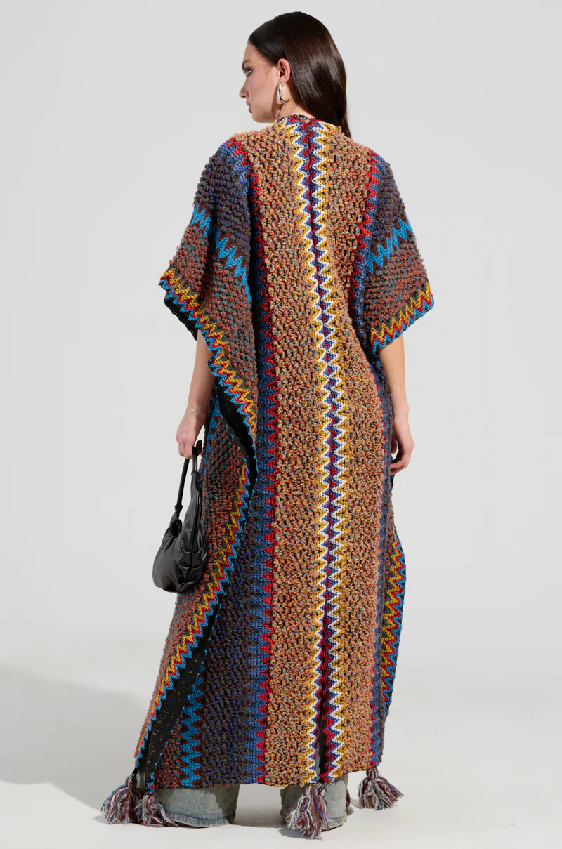 SEE YOU AGAIN KNIT KIMONO - Image 4