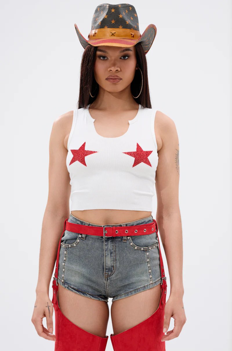 SEEING STARS CROPPED TANK TOP - Image 4