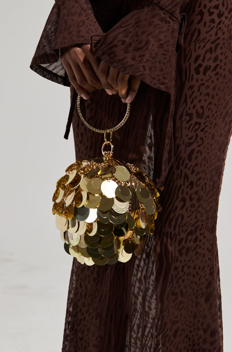 SEQUIN NIGHTS PARTY CLUTCH - Image 2