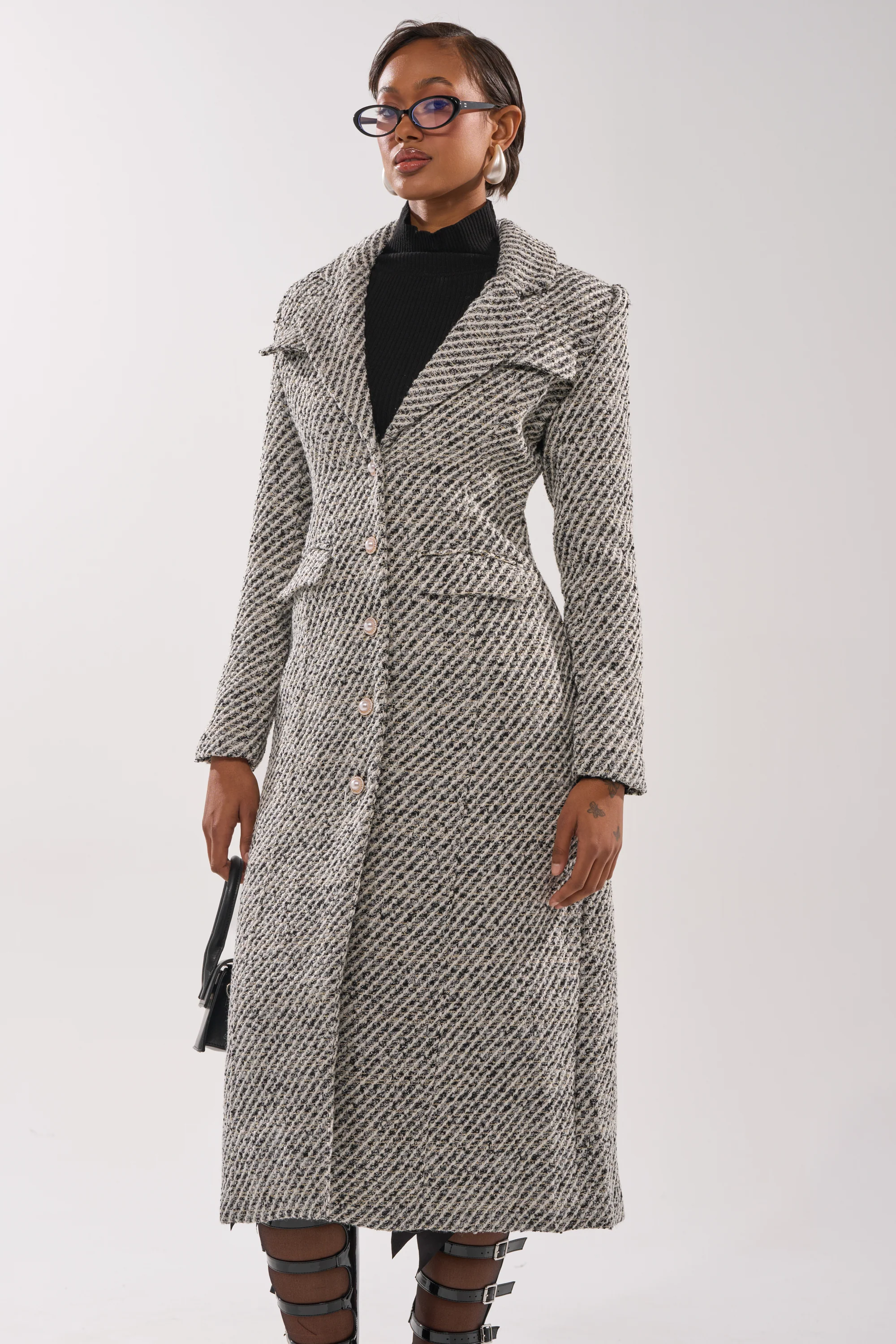 SEVILLE TWEED TRENCH - Image 2