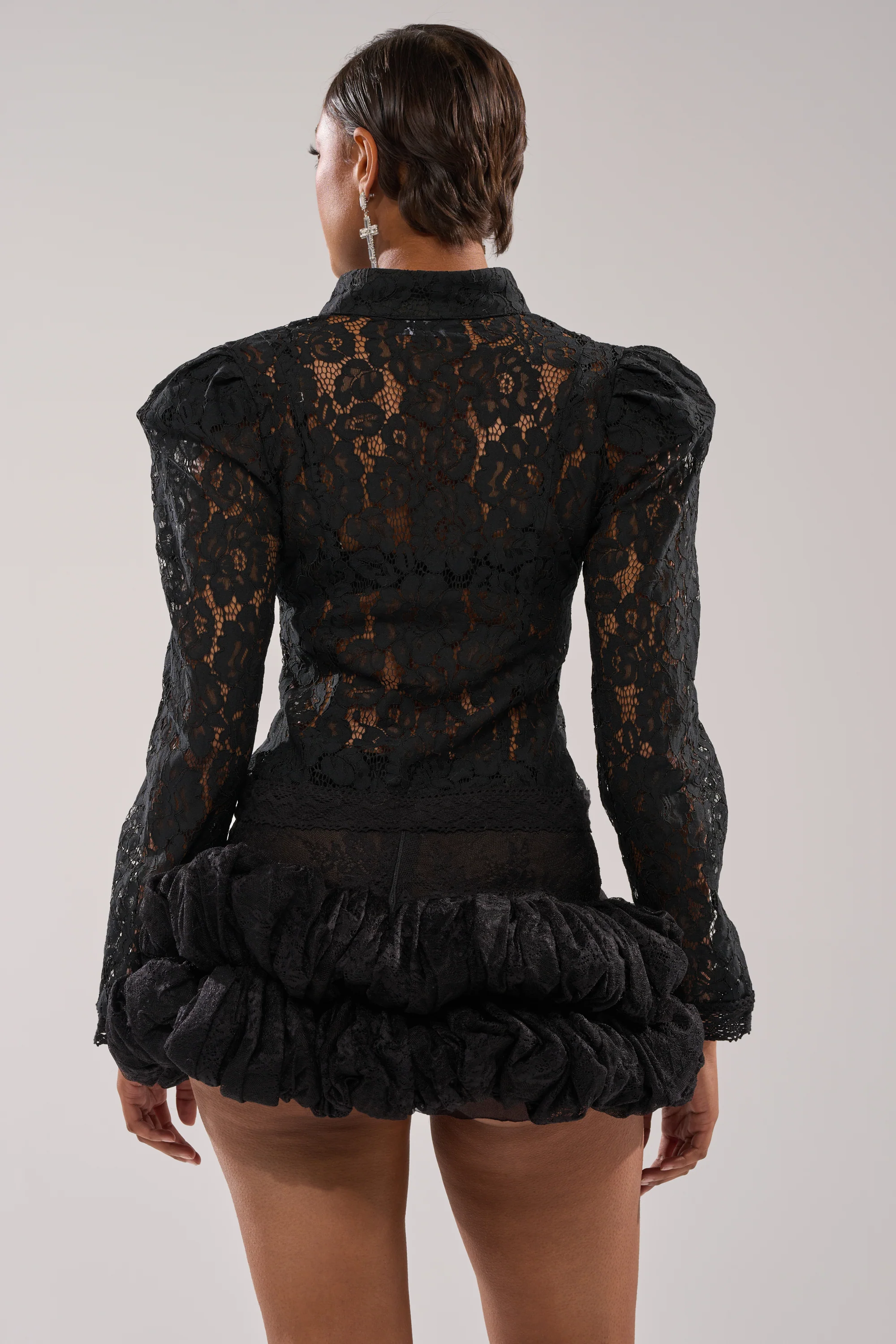 SEXY AS CAN BE LACE BLOUSE - Image 4