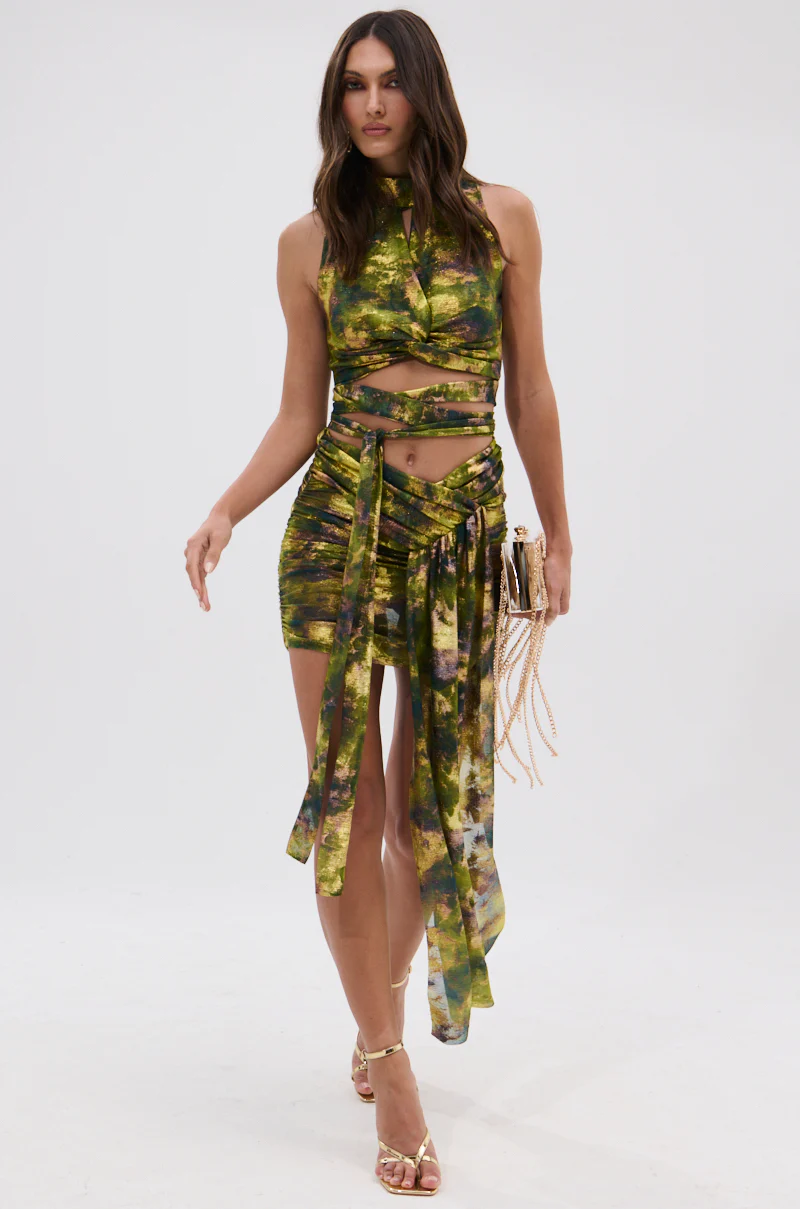 SEXY CAN I MOCKNECK BLOUSE WITH CUTOUT - Image 8