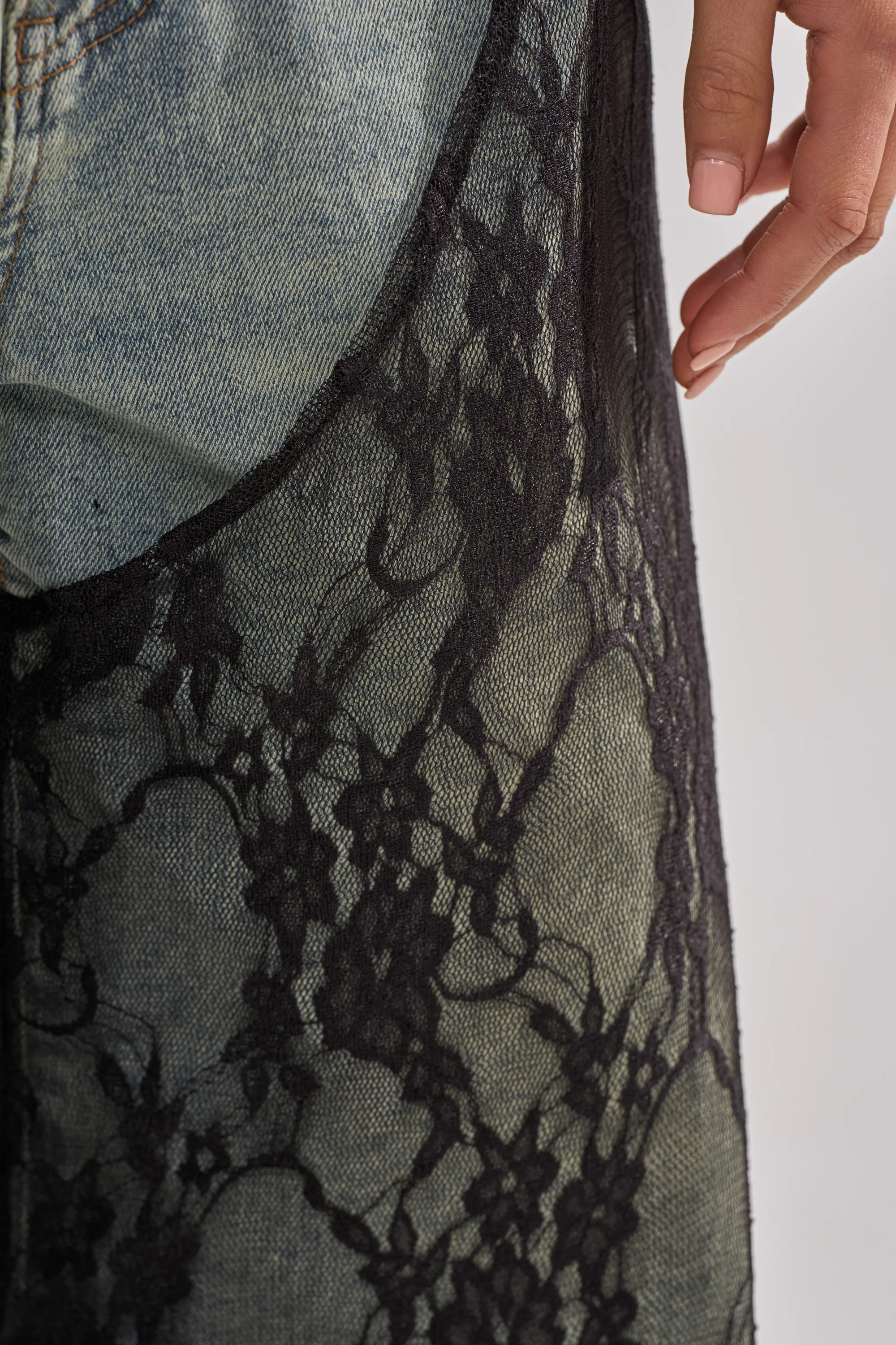 SEXY LACE CHAP DENIM - Image 10