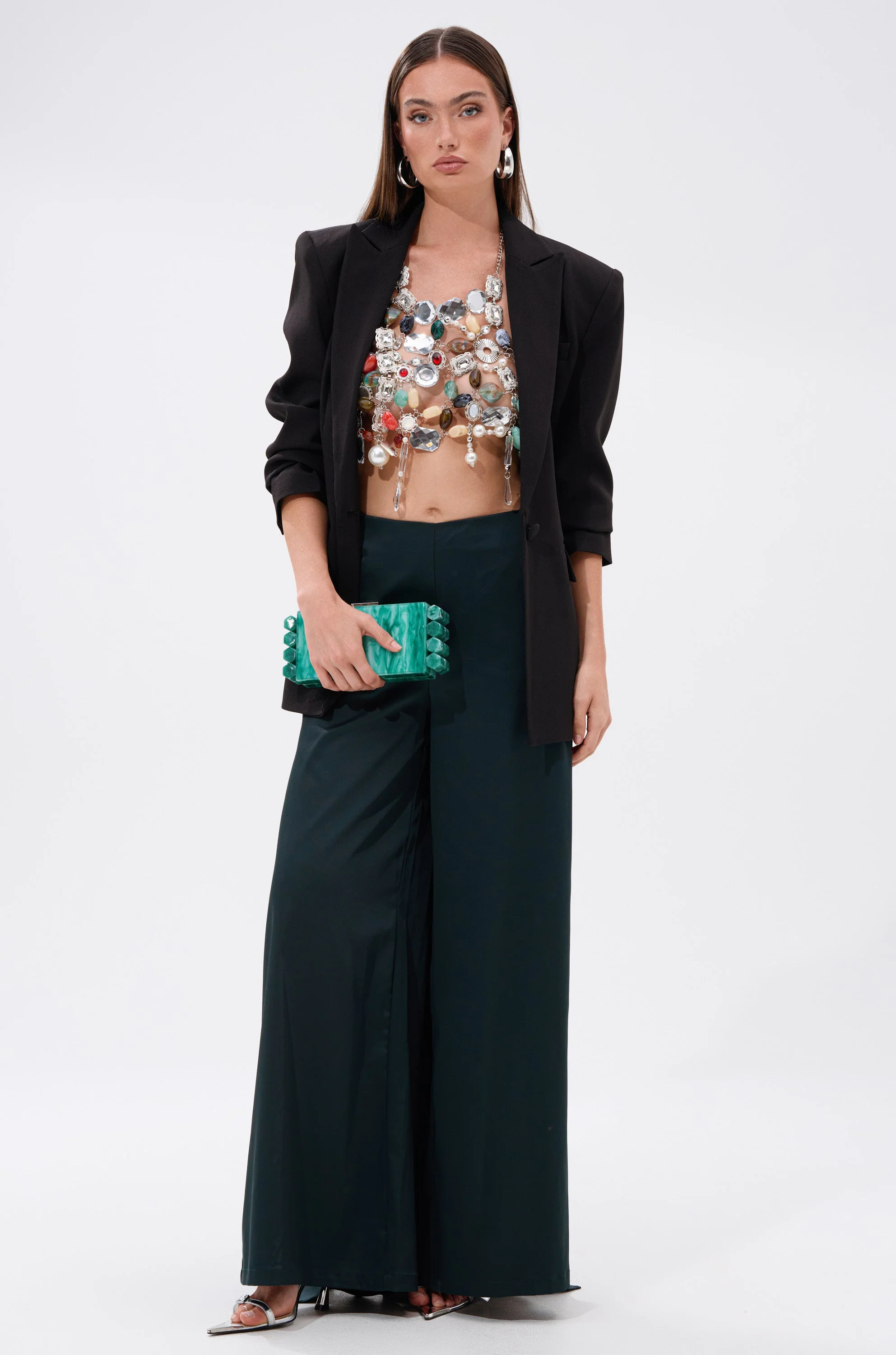 SHAKE IT QUEEN BEADED BRALETTE - Image 8