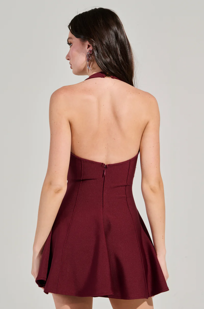 SHE'S A CLASSIC BANDAGE MINI DRESS - Image 5