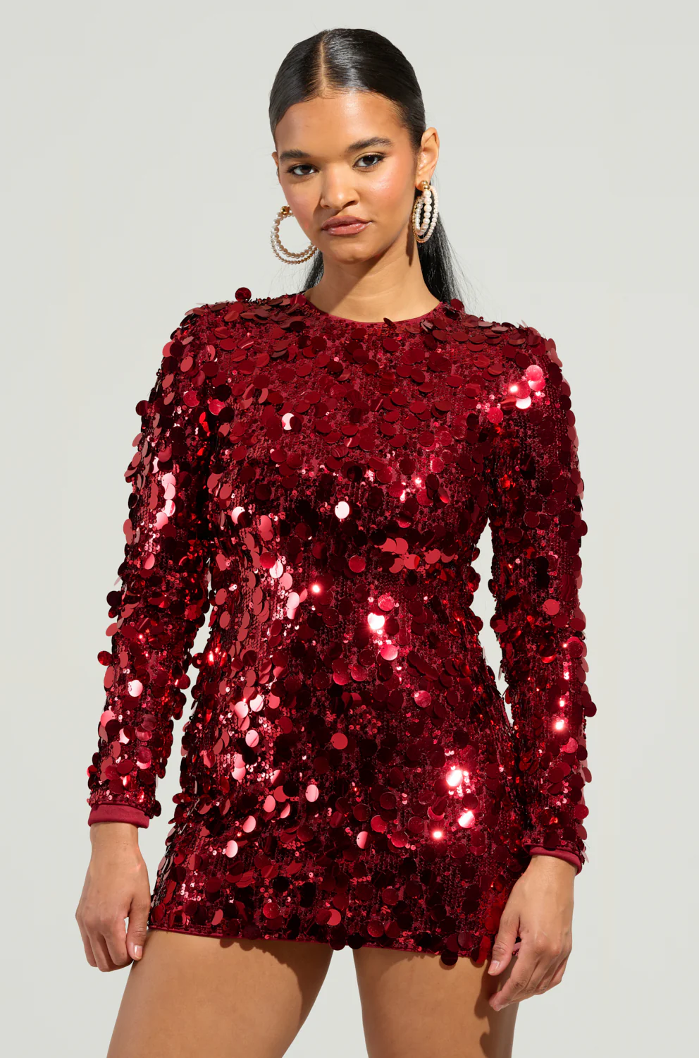 SHE'S ALL THAT SEQUIN MINI DRESS - Image 4