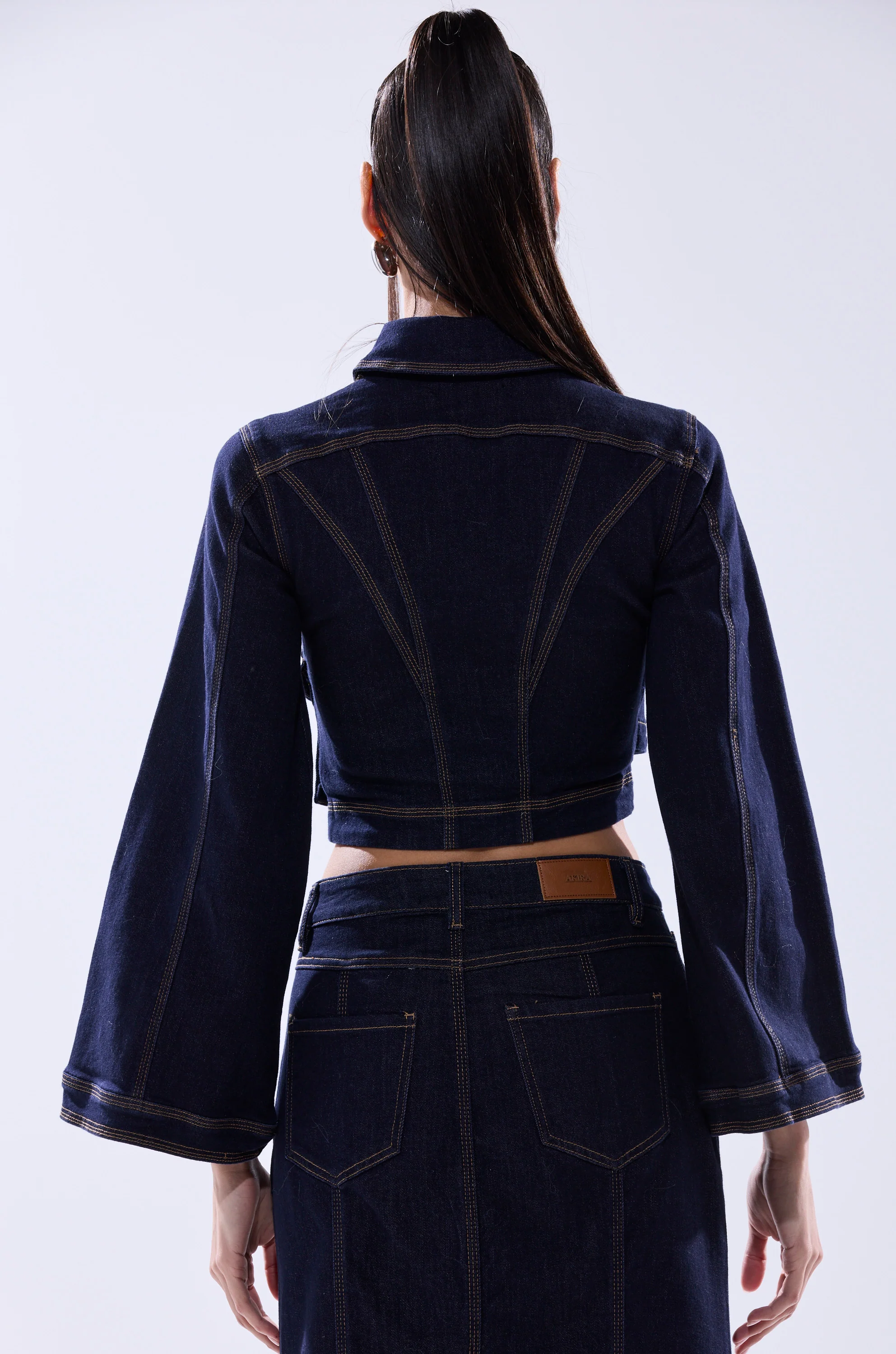 SHES GONE , DANCE ON DENIM BUTTON DOWN - Image 10