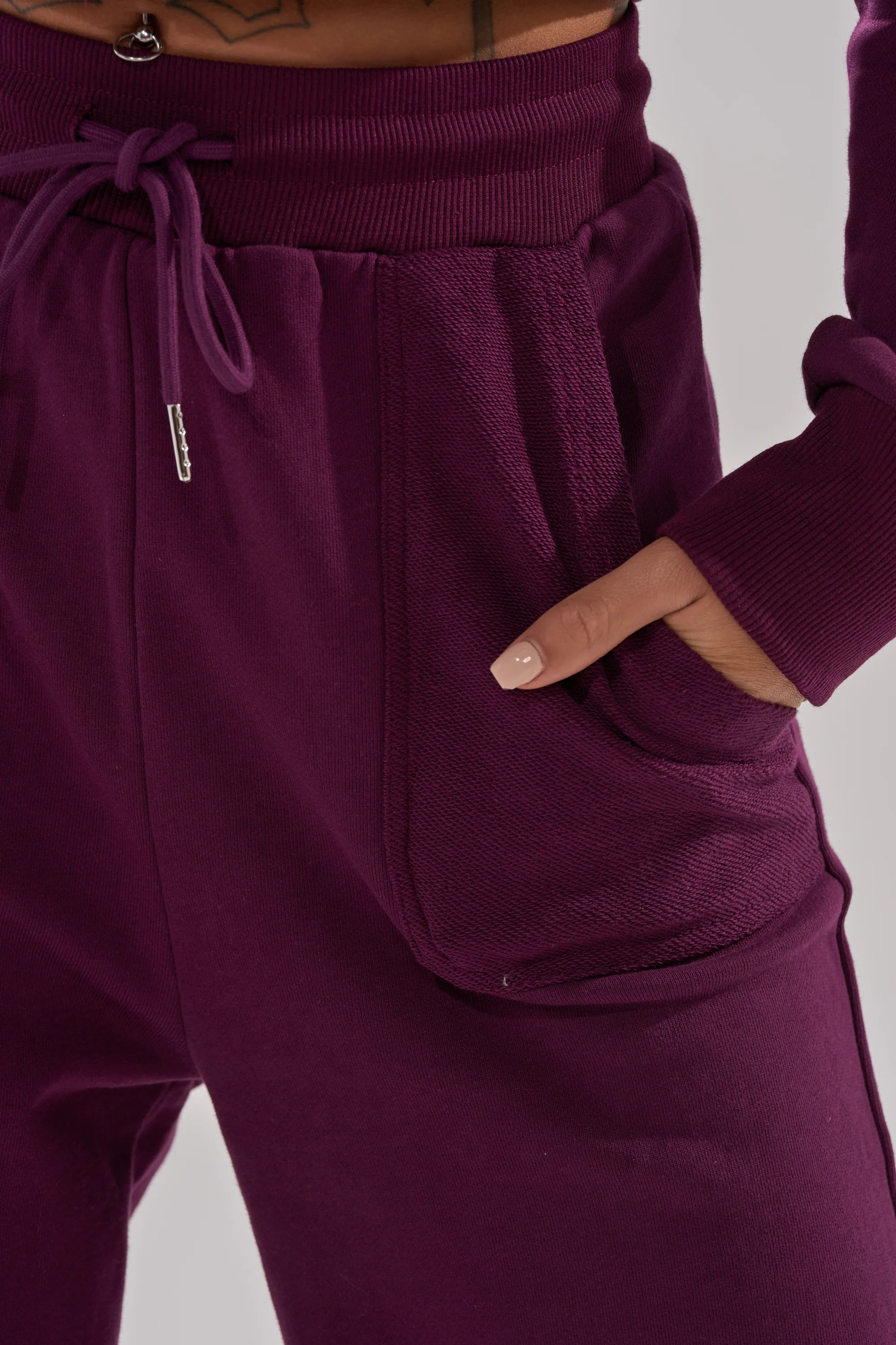 SHE'S GONE, YOU'RE FINE WIDE LEG JOGGER - Image 7