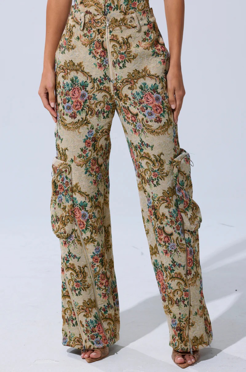 SHINE AWAY BROCADE TROUSER - Image 3