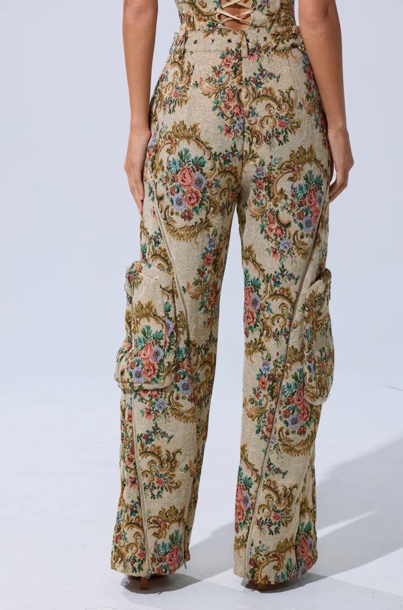 SHINE AWAY BROCADE TROUSER - Image 8