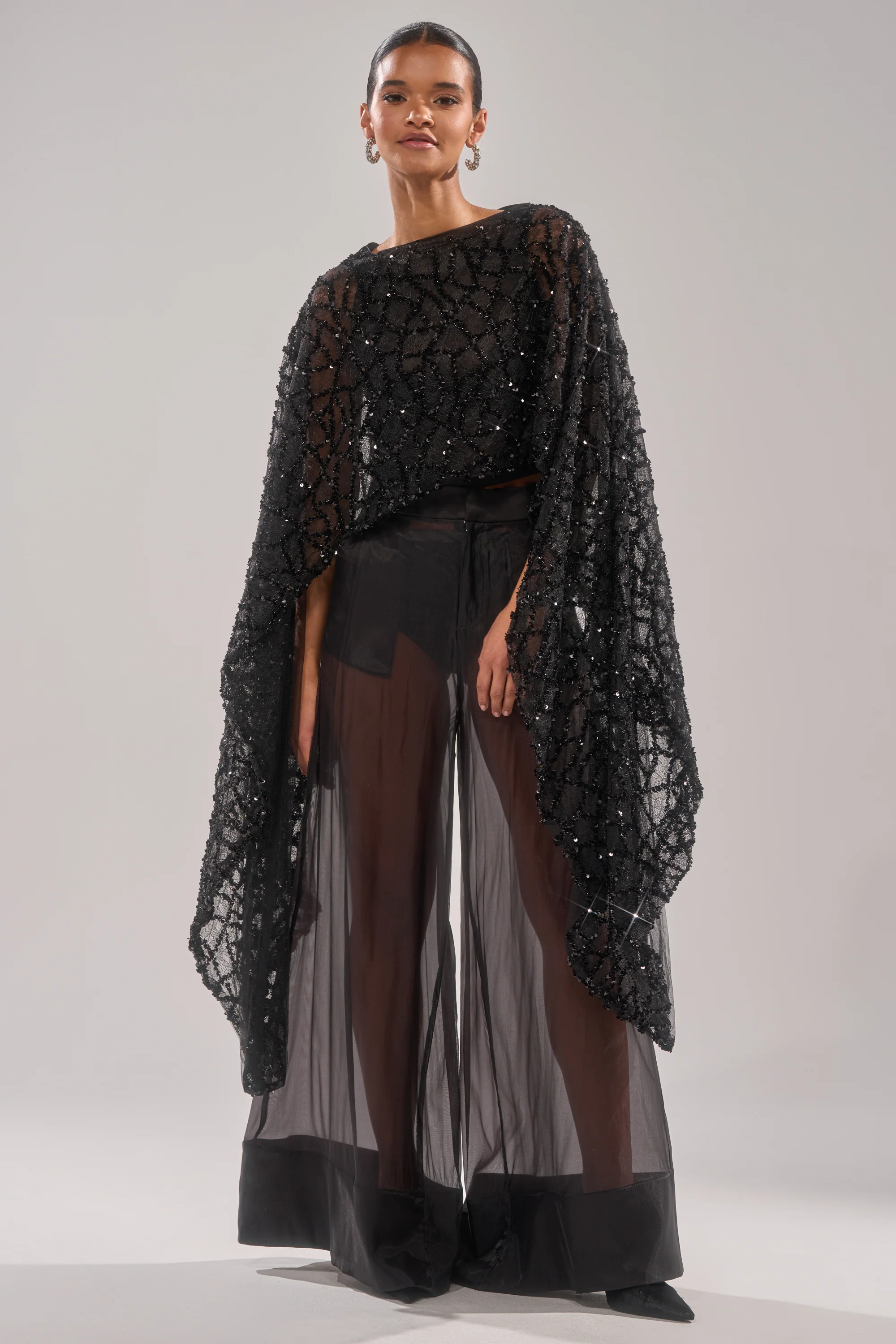 SHINE AWAY MESH BLOUSE - Image 5