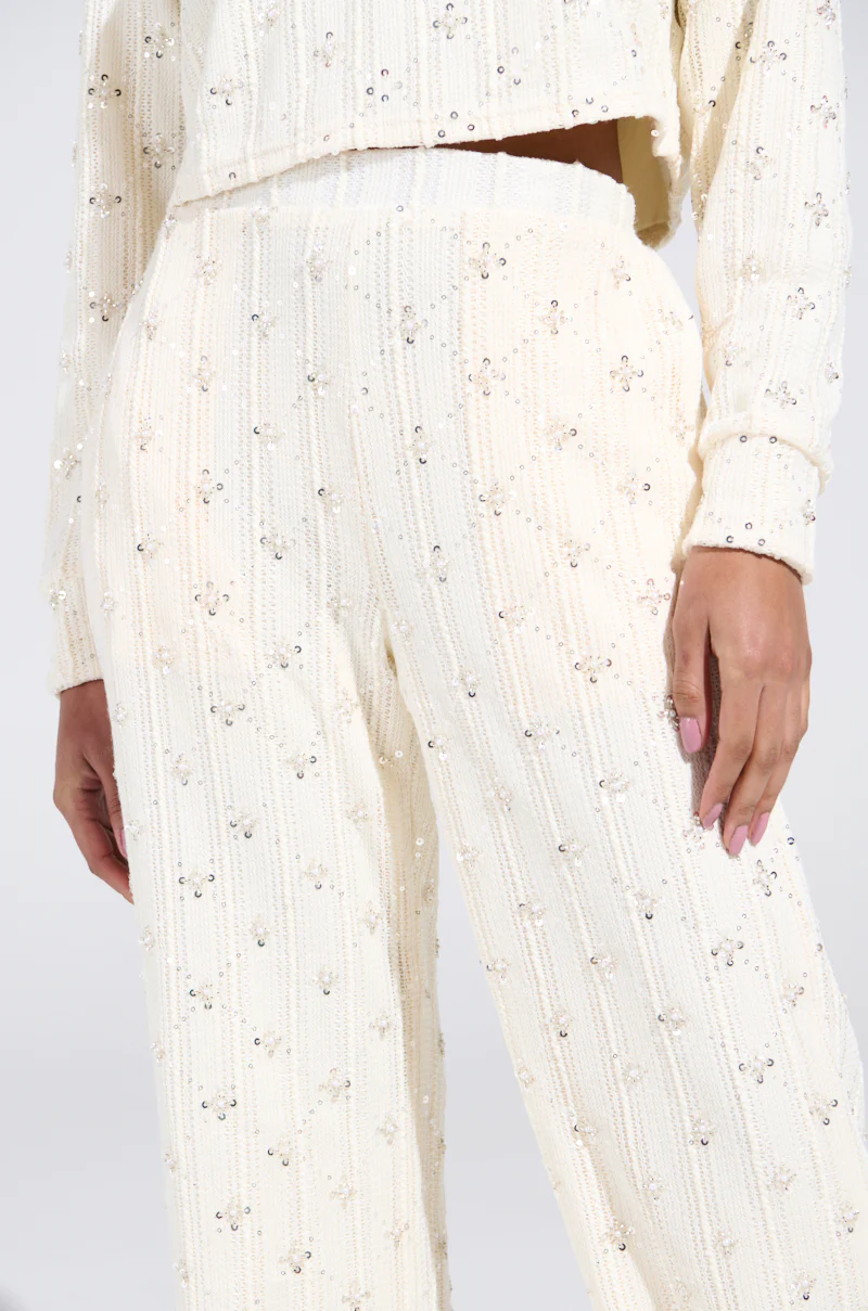 SHINE BRIGHT PEARL WIDE LEG PANT - Image 7