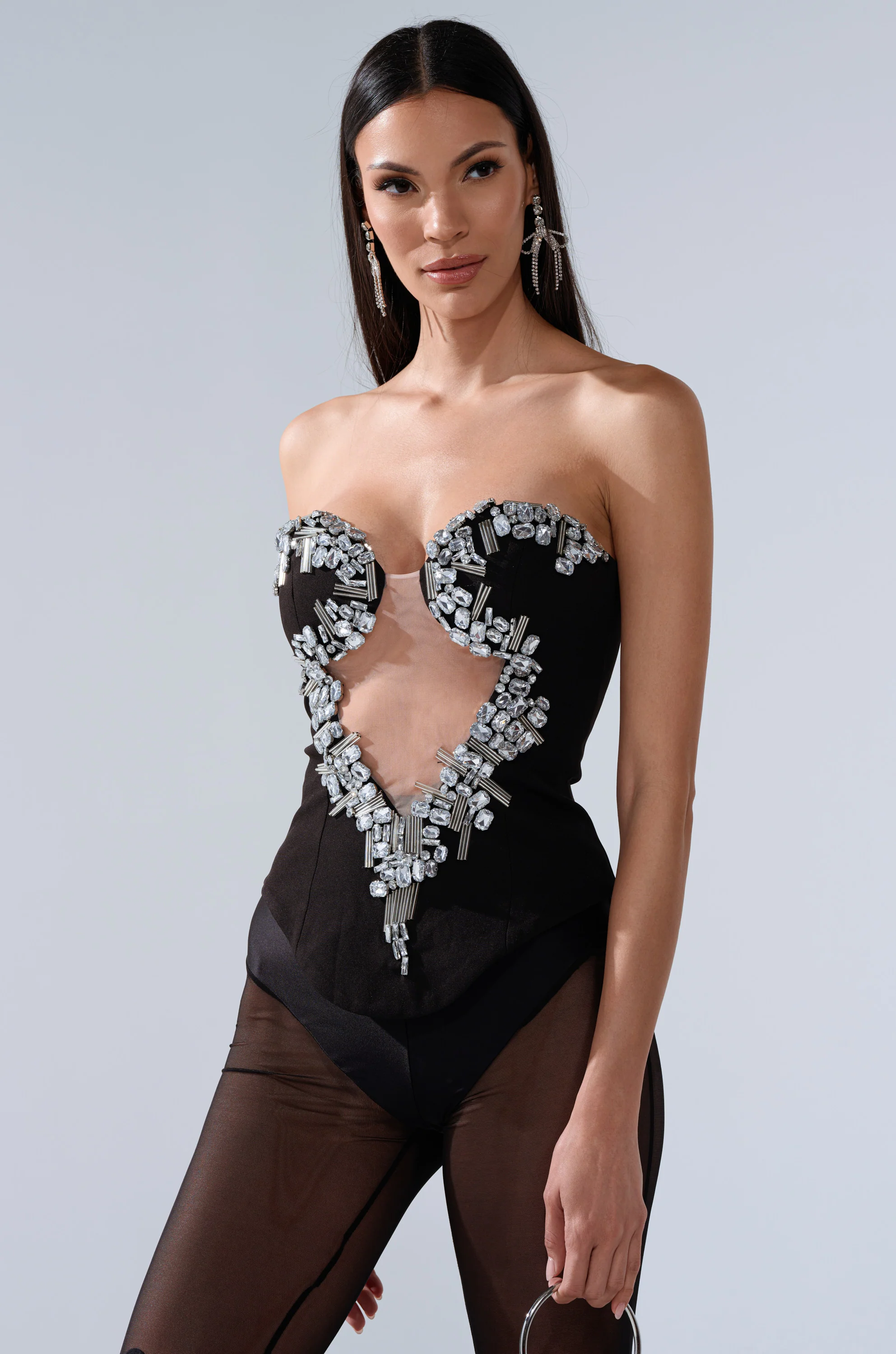 SHINE ON ME RHINESTONE CORSET - Image 2