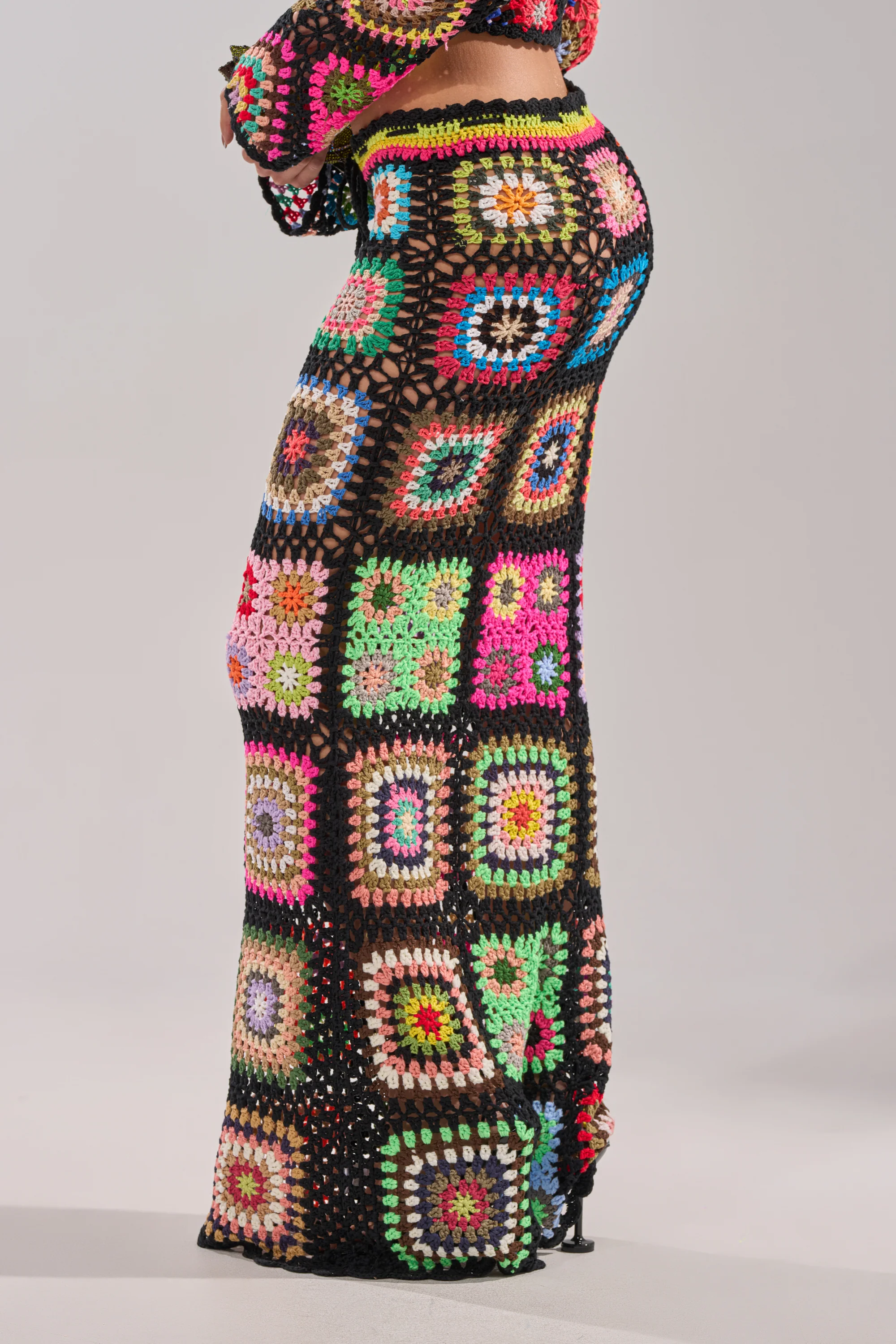 SHINE ON YOU CROCHET MAXI SKIRT - Image 4