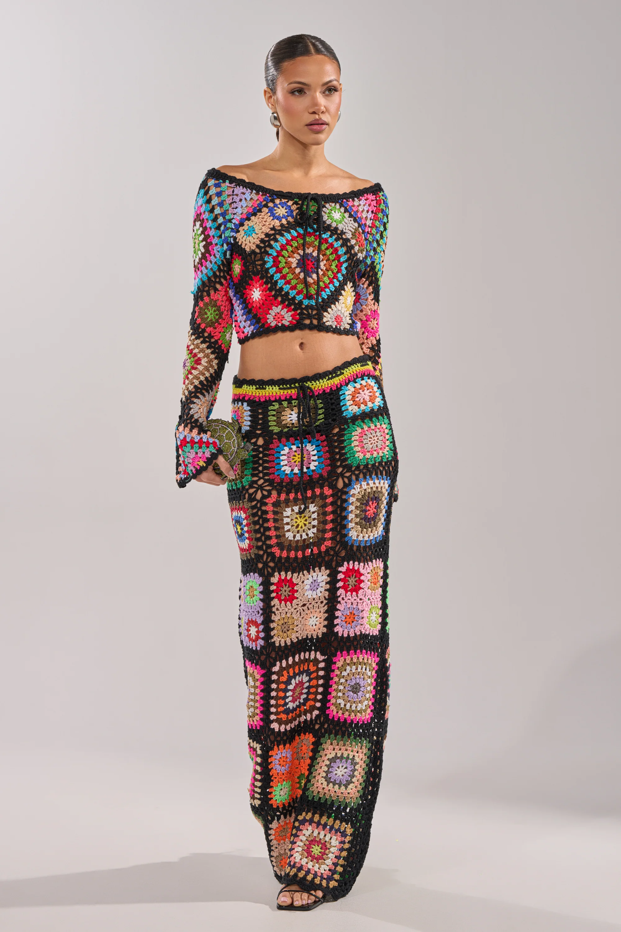SHINE ON YOU CROCHET MAXI SKIRT - Image 7