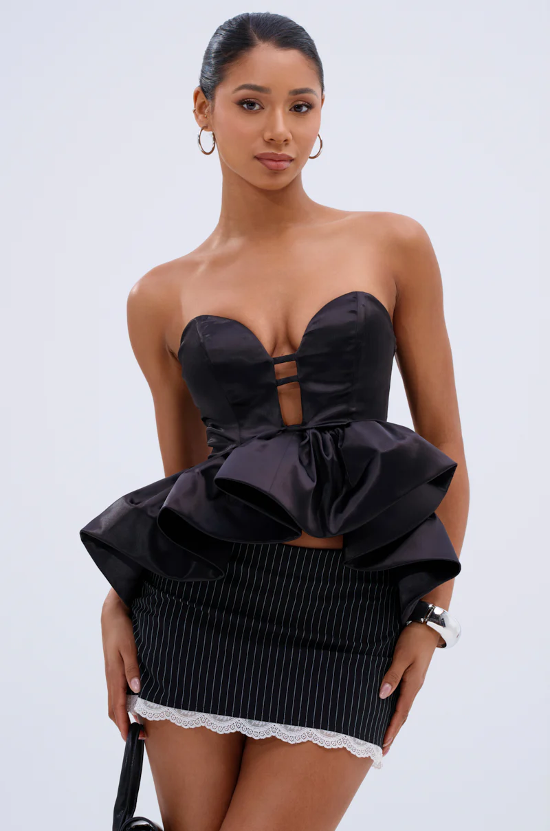 SHINING BRIGHT SATIN BLOUSE