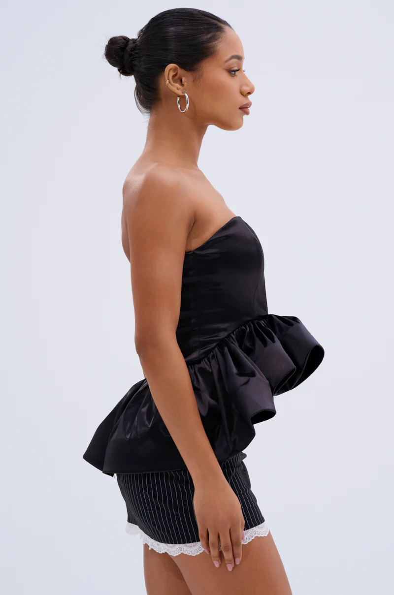 SHINING BRIGHT SATIN BLOUSE - Image 2