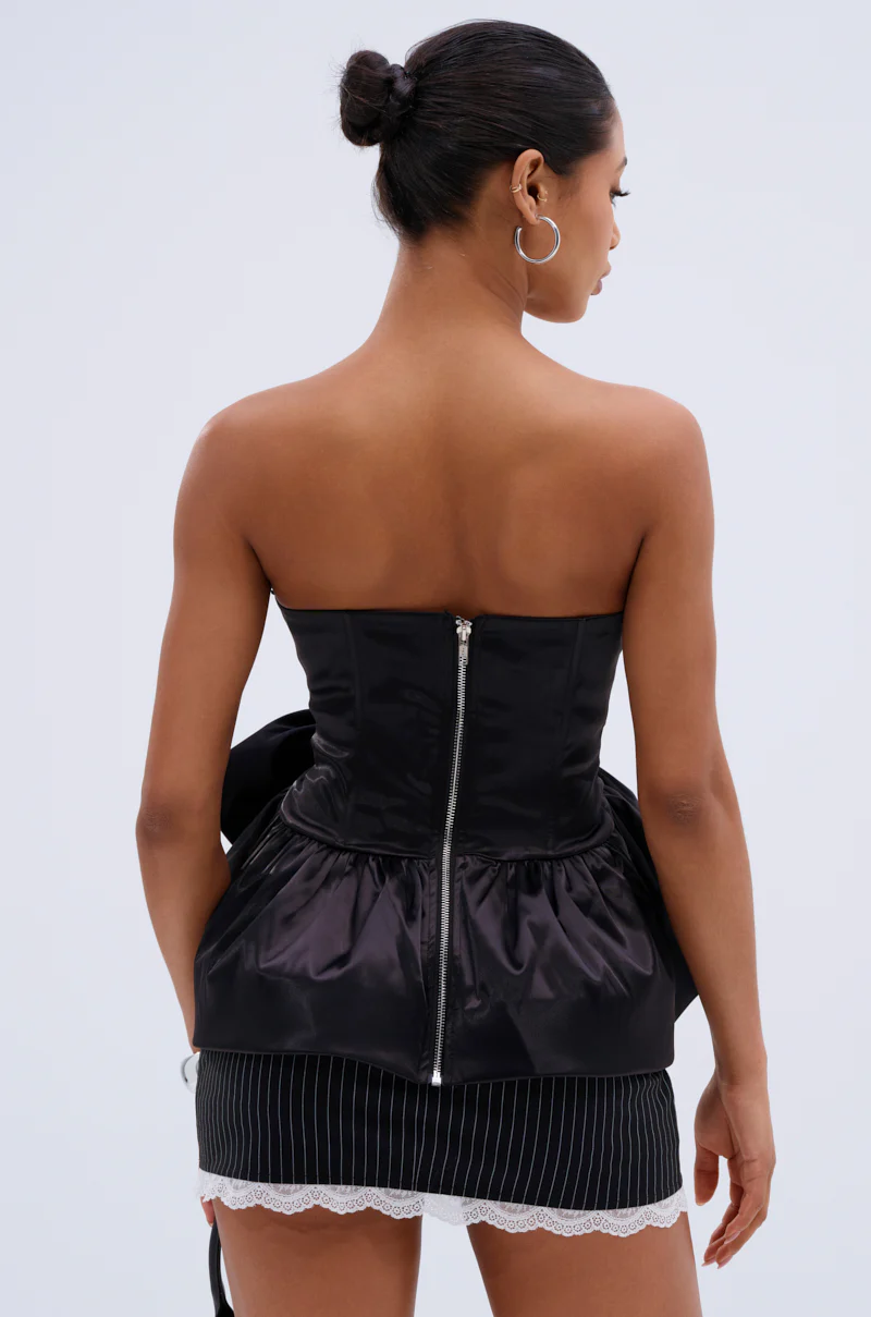 SHINING BRIGHT SATIN BLOUSE - Image 3