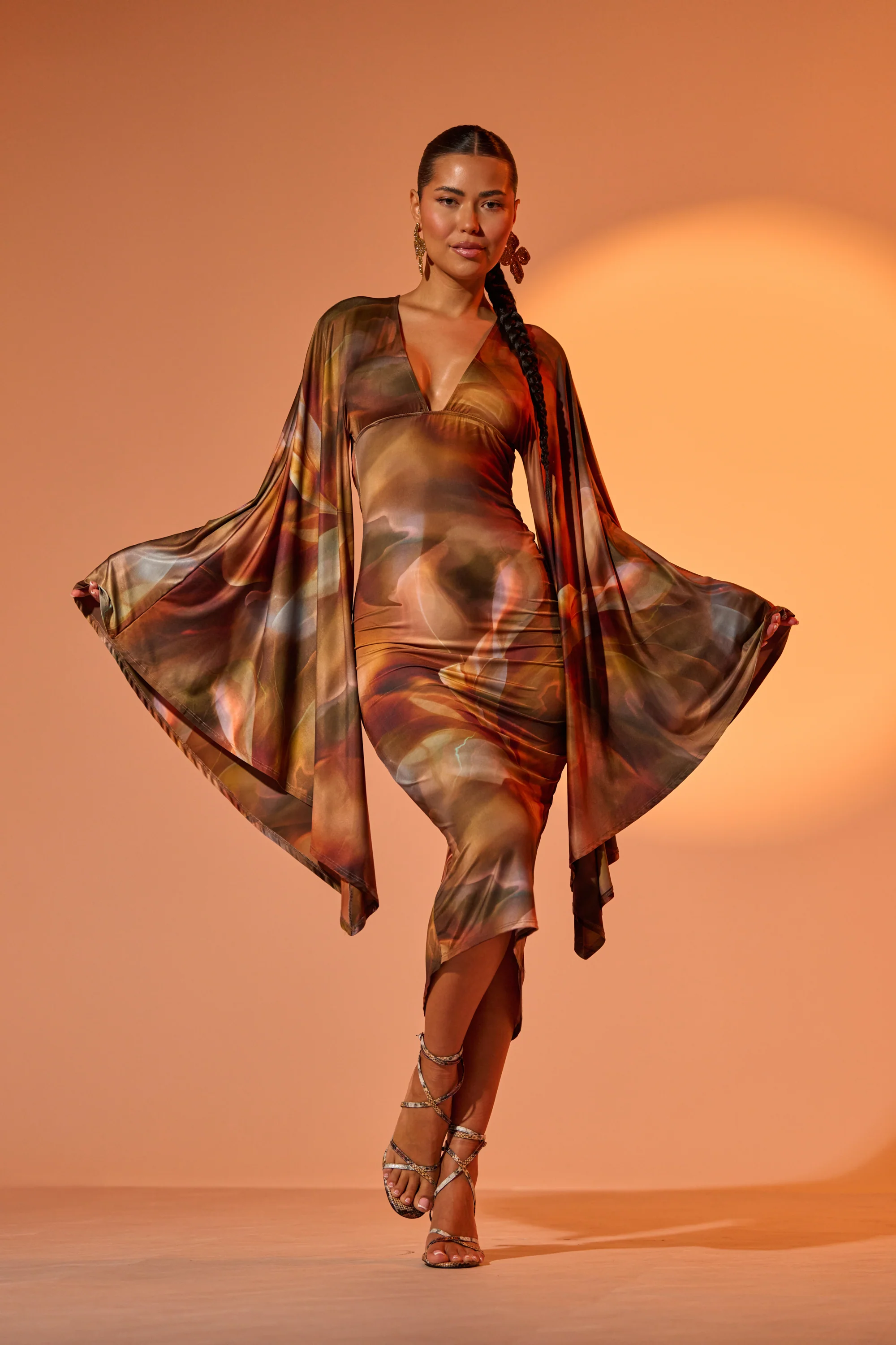 SHINY LIKE ME MAXI DRESS - Image 2
