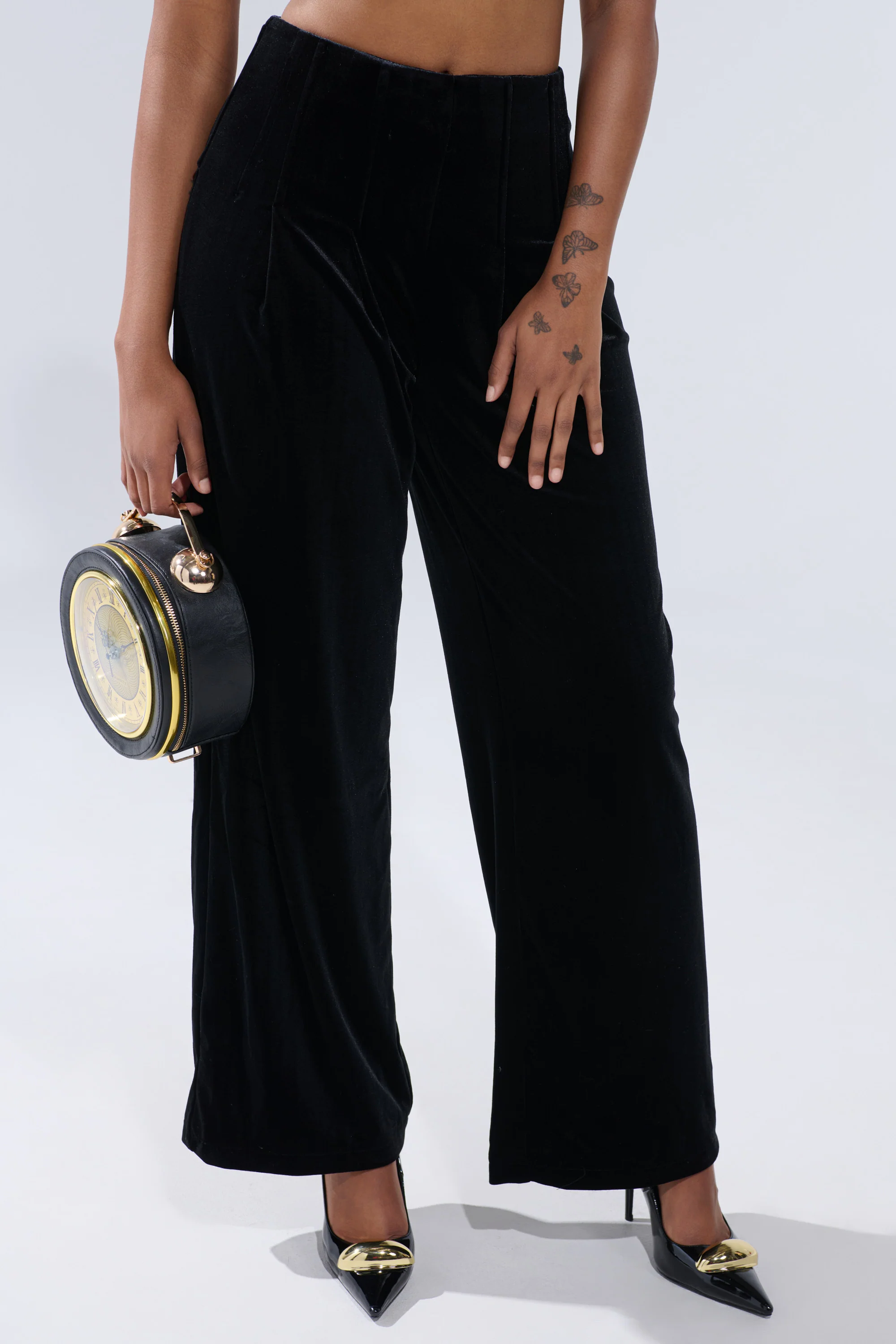 SHOW ME IT VELVET TROUSER - Image 2