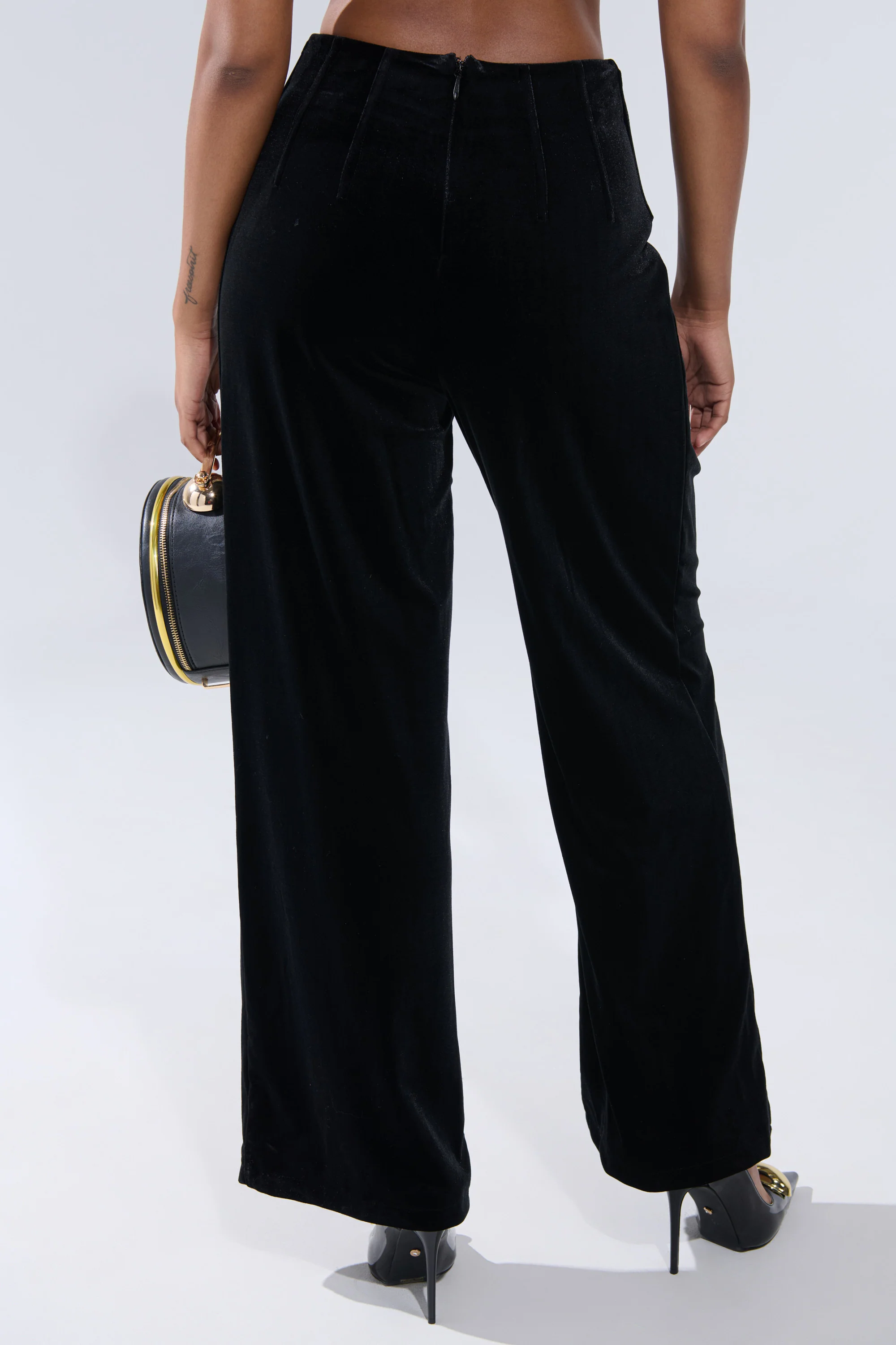 SHOW ME IT VELVET TROUSER - Image 4
