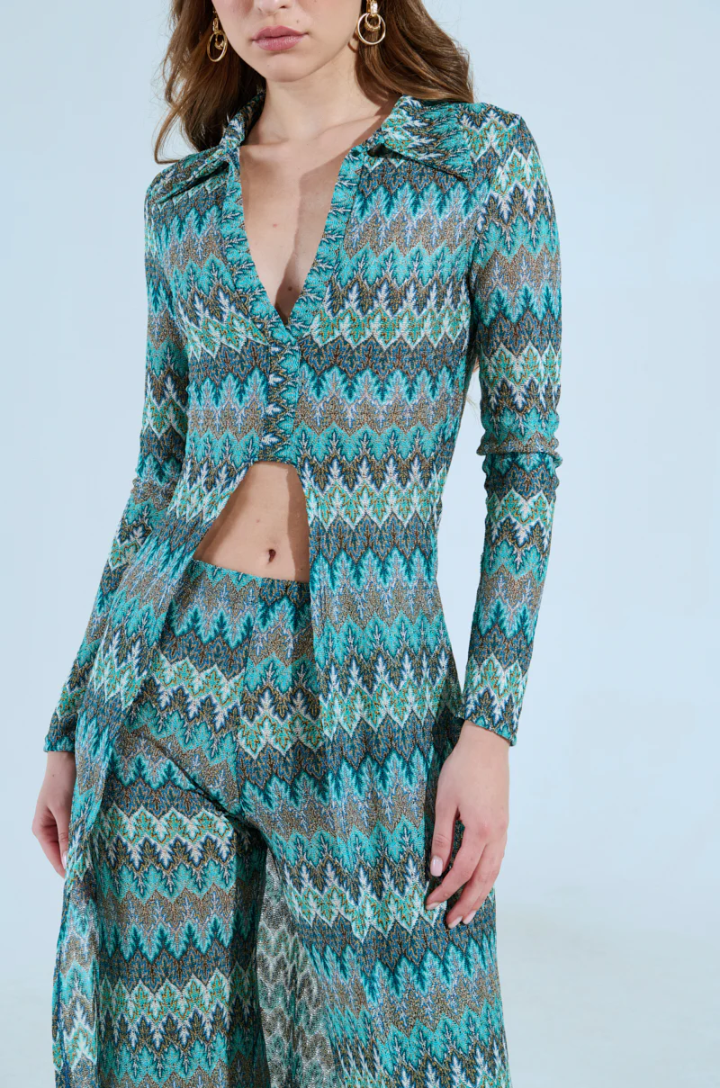 SHOW ME SOMETHING BUTTON DOWN TOP - Image 5