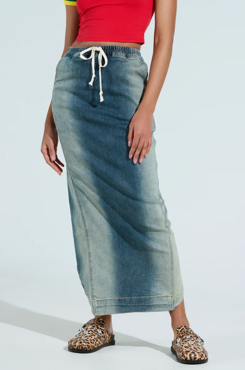 SIDE THOUGHTS MAXI SKIRT - Image 2