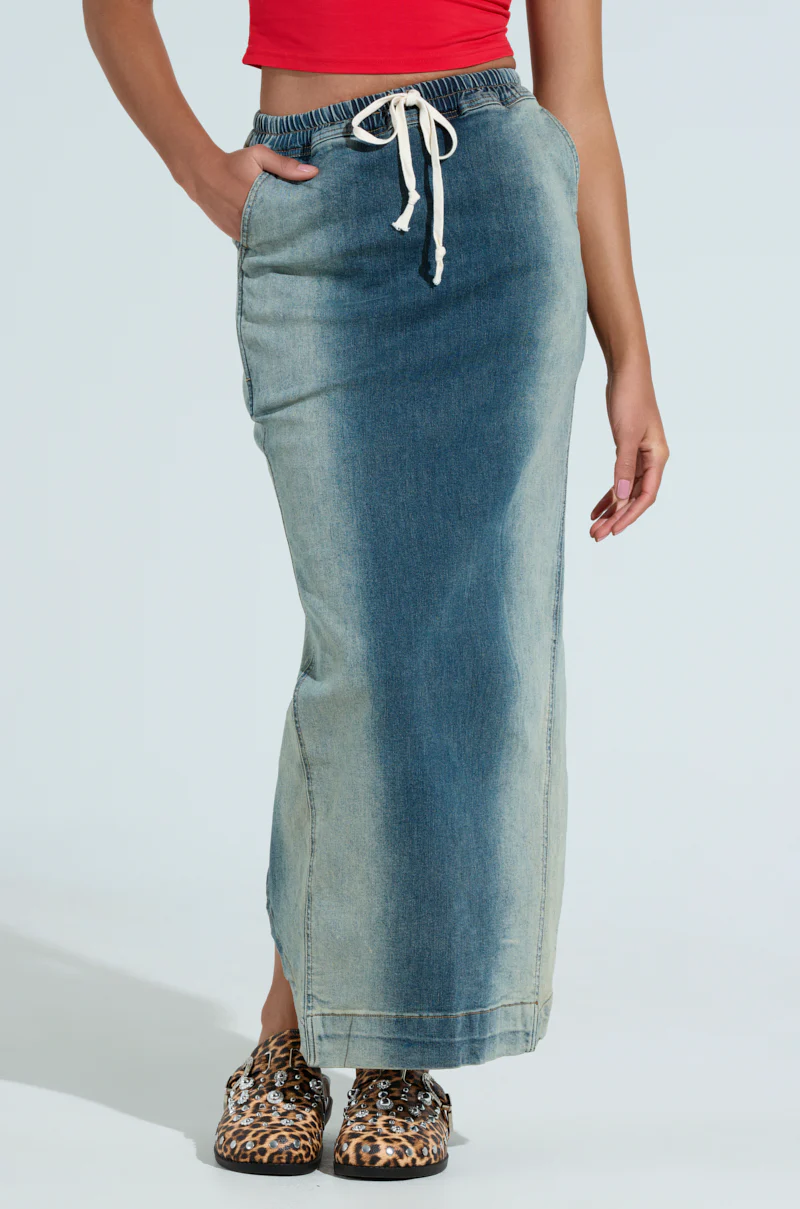 SIDE THOUGHTS MAXI SKIRT - Image 3