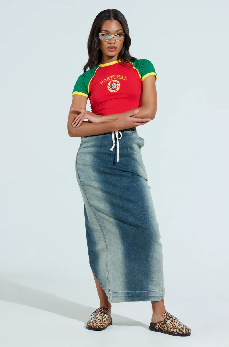 SIDE THOUGHTS MAXI SKIRT - Image 8