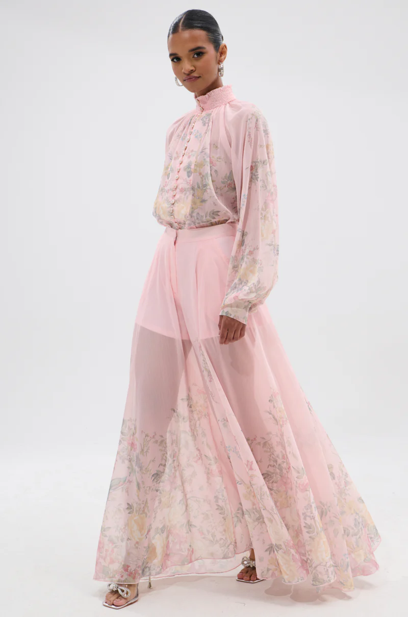 SIENNA FLORAL WIDE LEG TROUSER - Image 9
