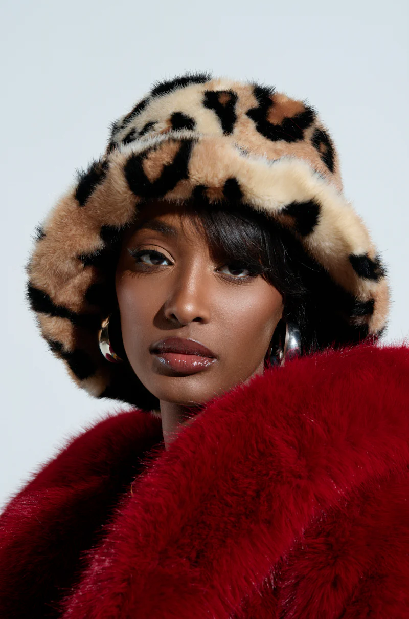 SISTA SISTA CHEETAH BUCKET HAT - Image 2