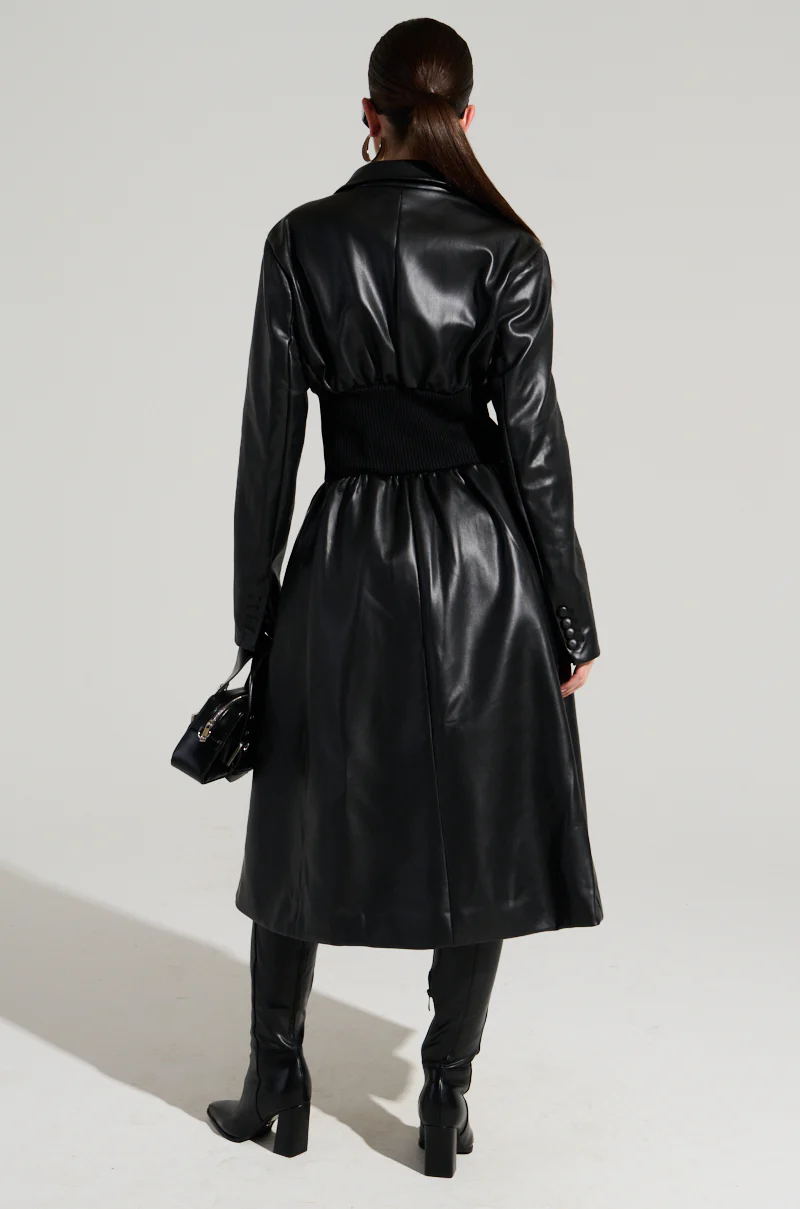 SITTING PRETTY FITTED TRENCH - Image 5