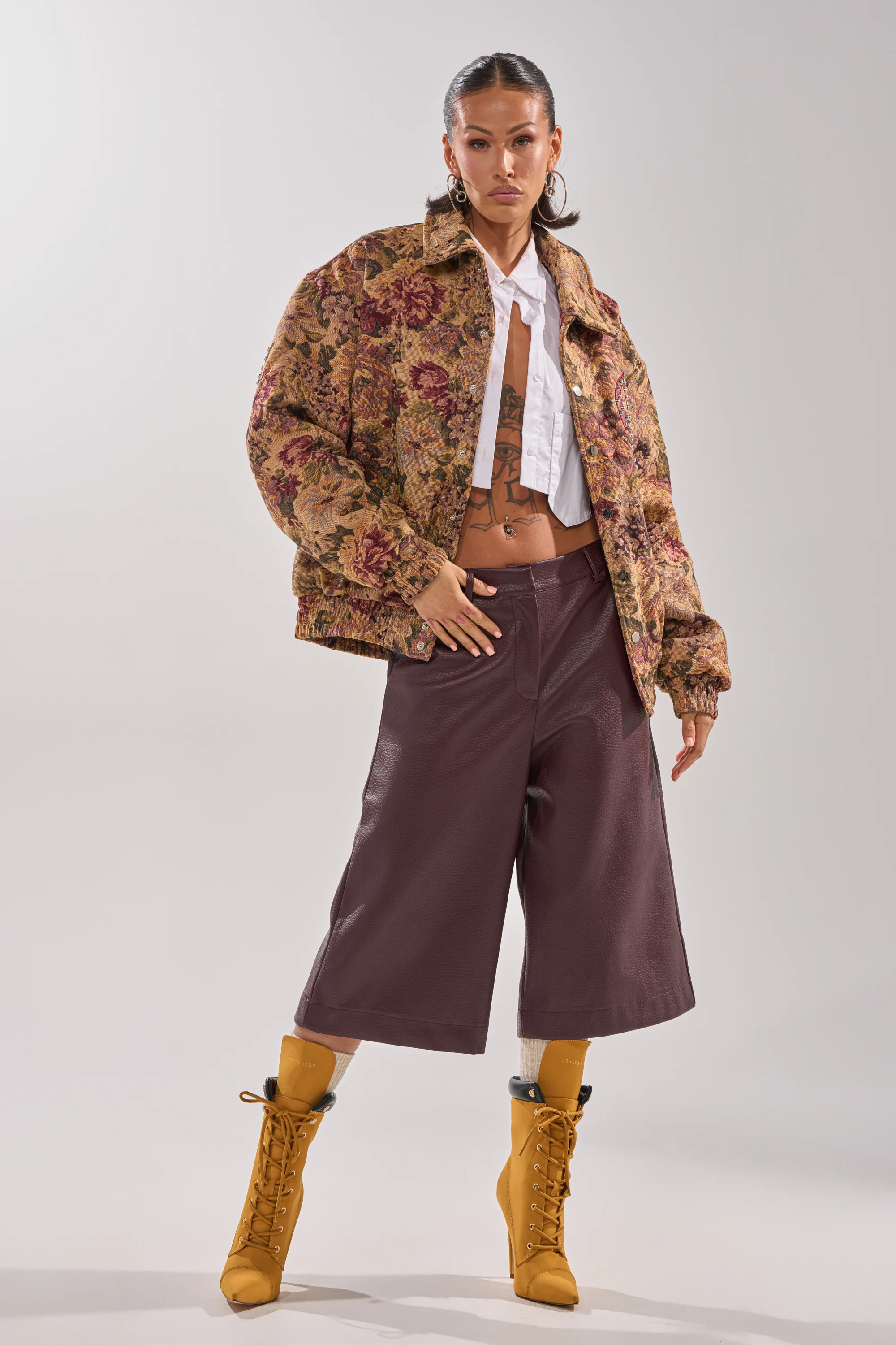 SLIDE ON ME TAPESTRY BOMBER - Image 11