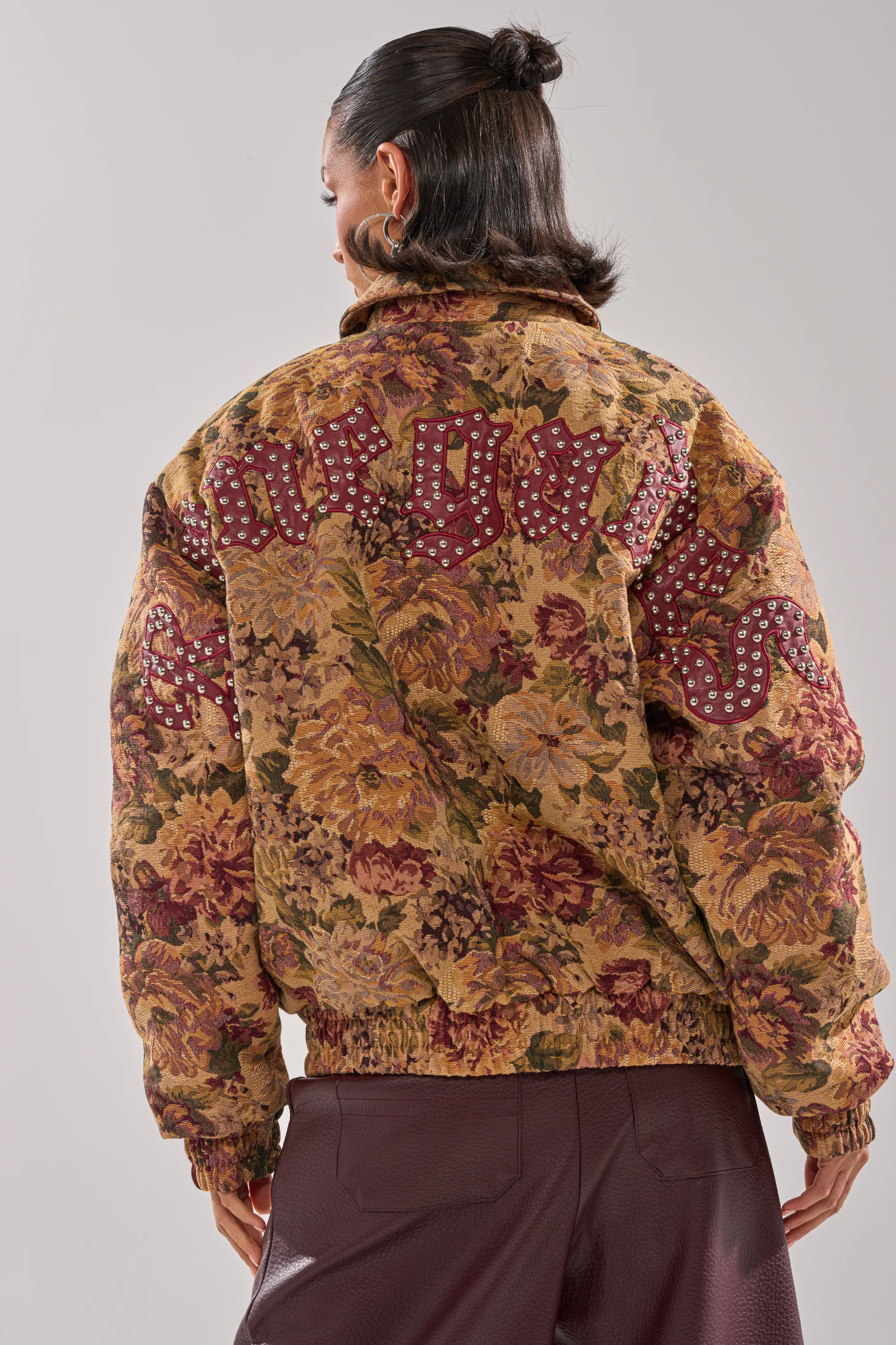 SLIDE ON ME TAPESTRY BOMBER - Image 8