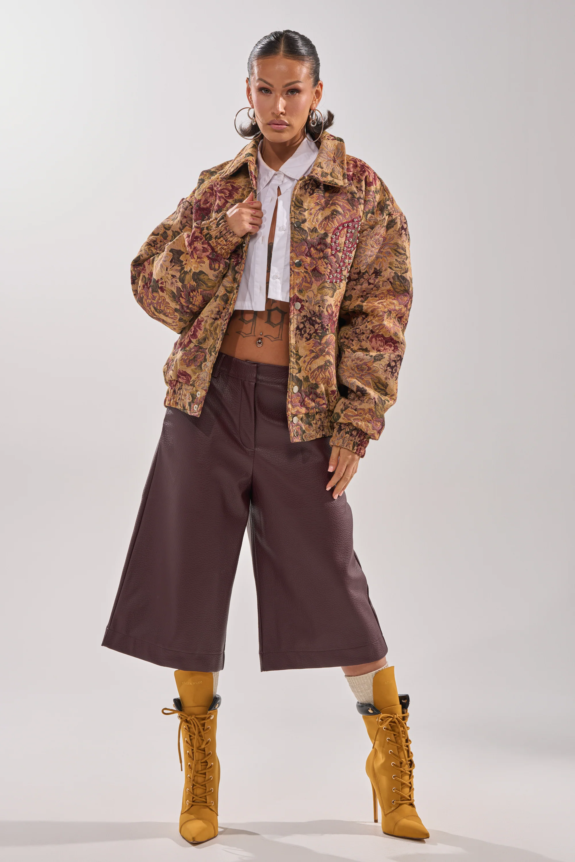 SLIDE ON ME TAPESTRY BOMBER - Image 9