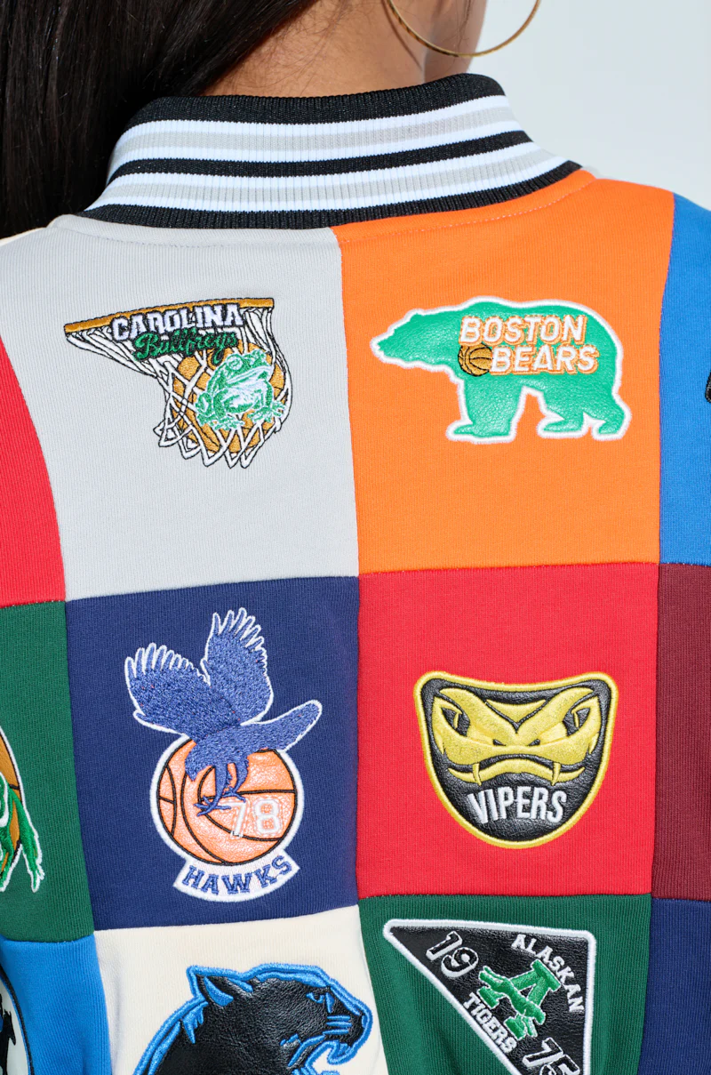 SLIGHT FLEX PATCHWORK BOMBER - Image 10