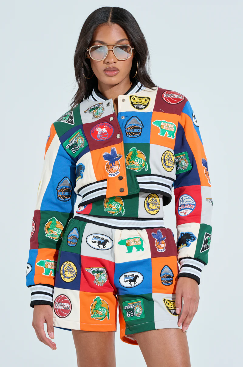 SLIGHT FLEX PATCHWORK BOMBER - Image 3