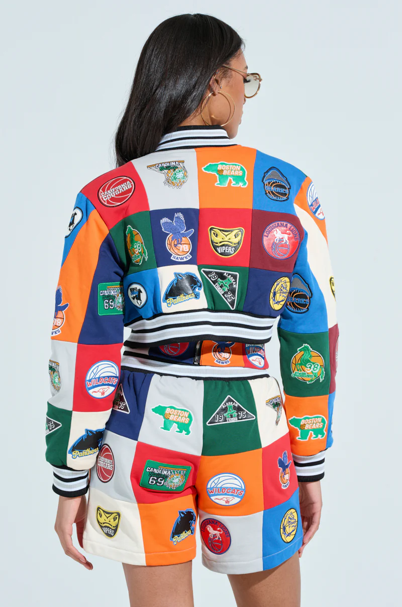 SLIGHT FLEX PATCHWORK BOMBER - Image 7