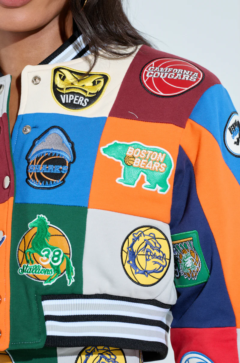 SLIGHT FLEX PATCHWORK BOMBER - Image 9