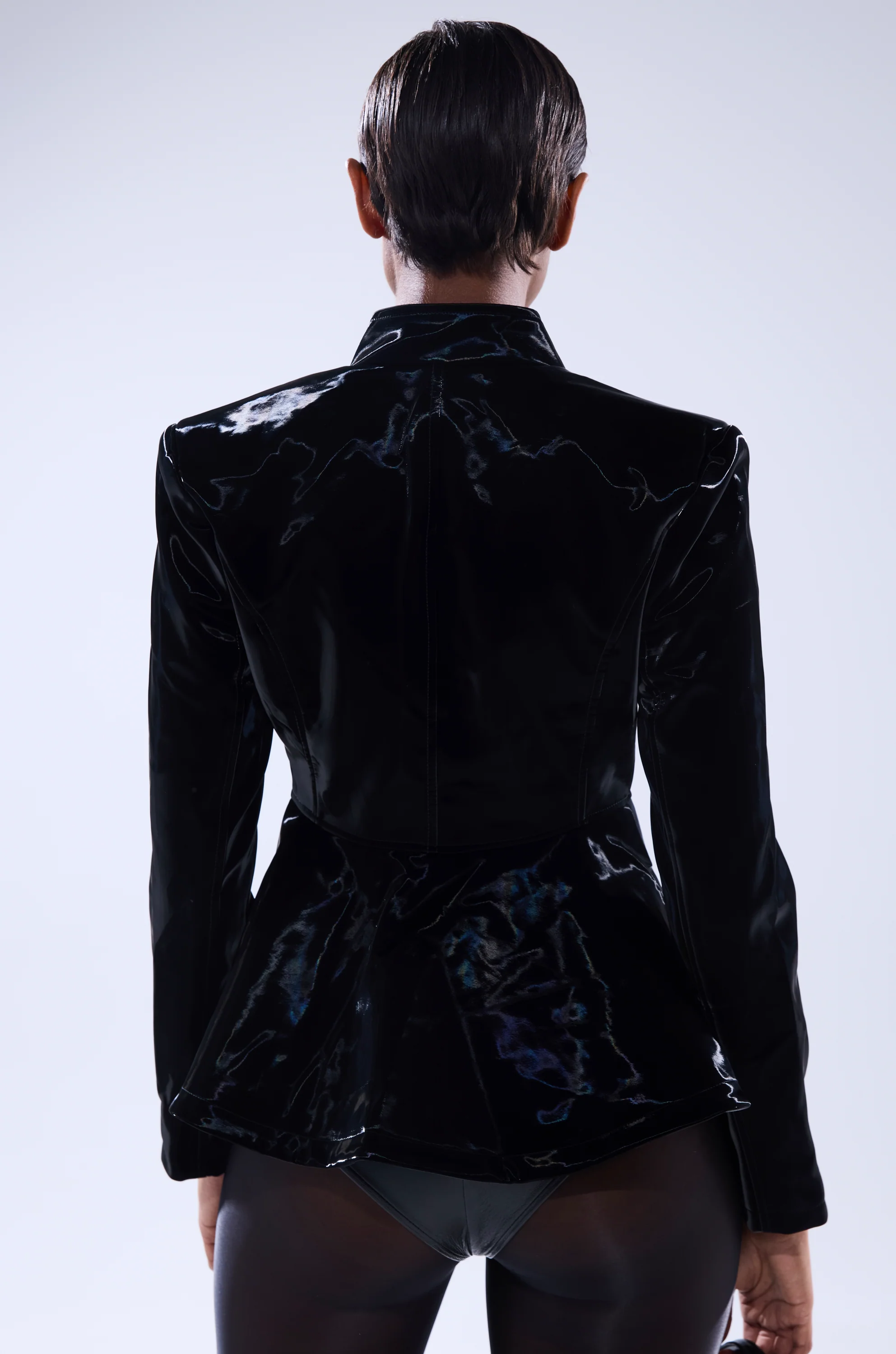 SLIMM LIQUID VELVET BLAZER - Image 5