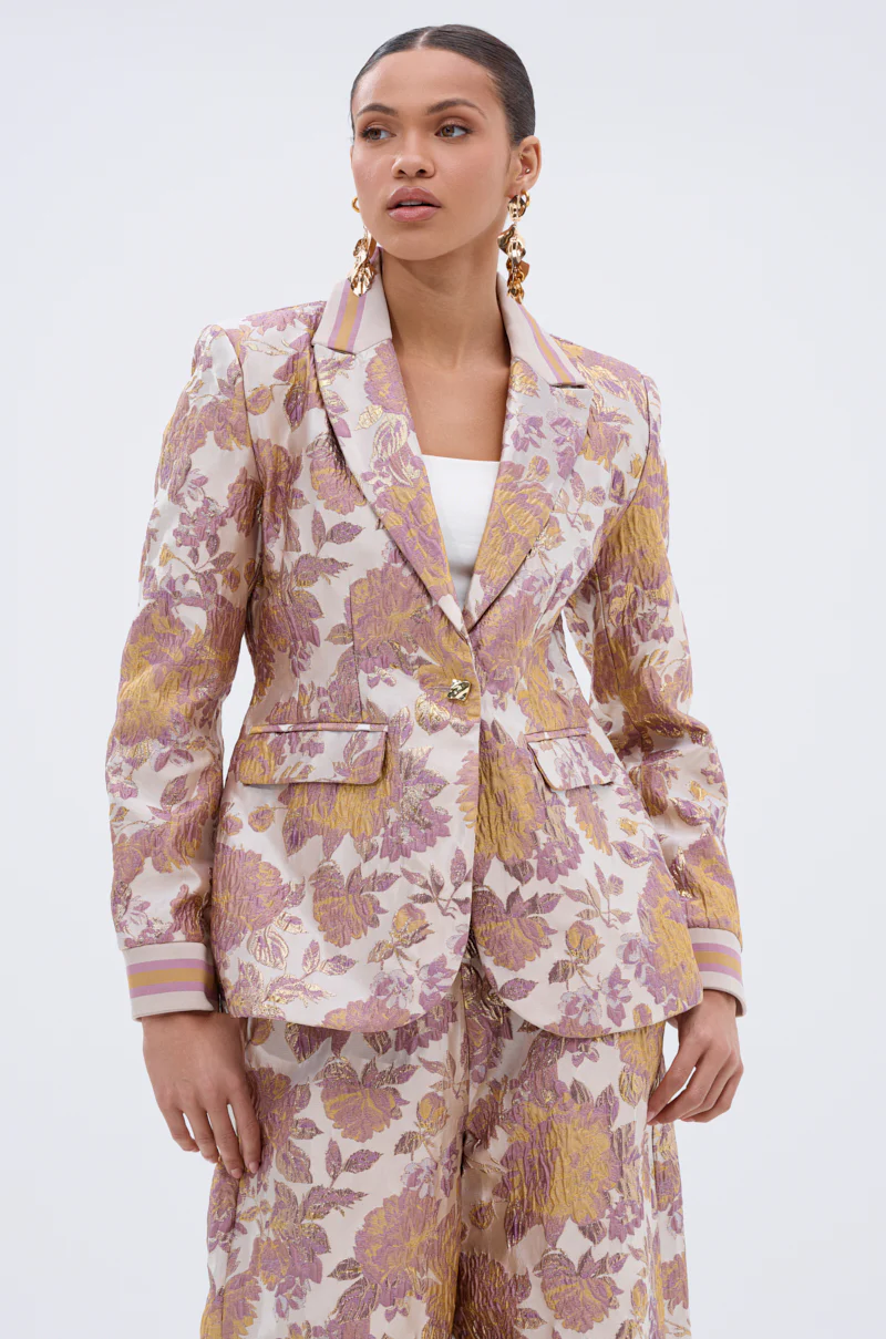 SLOW MOTION BROCADE BLAZER - Image 4