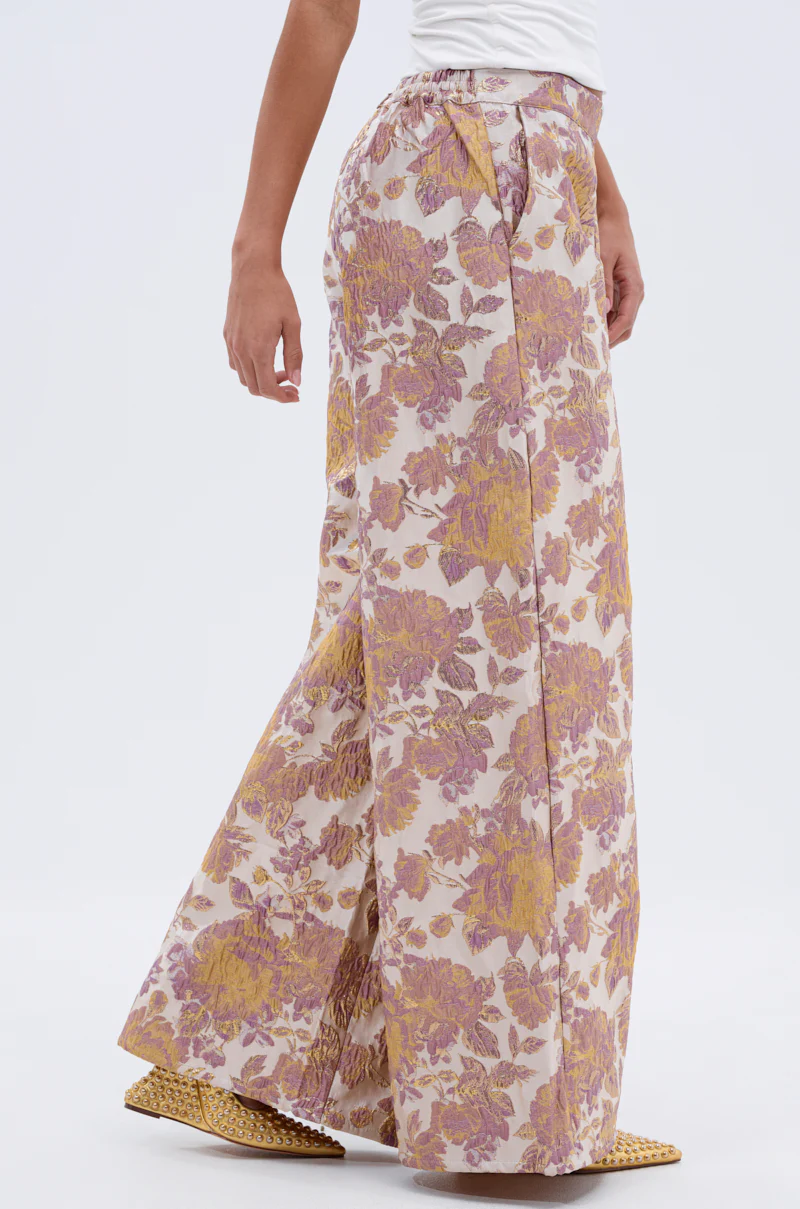 SLOW MOTION BROCADE TROUSER - Image 4