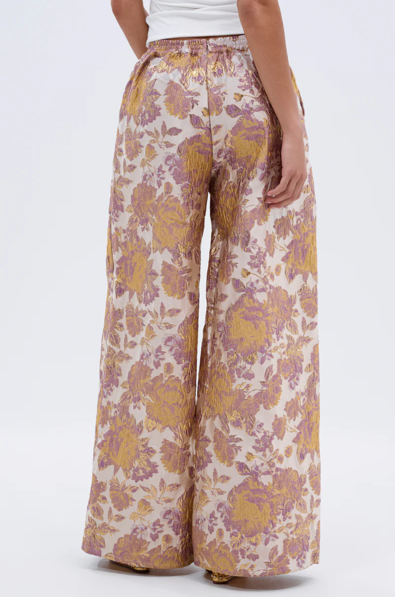SLOW MOTION BROCADE TROUSER - Image 5