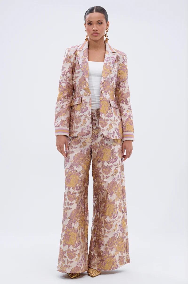 SLOW MOTION BROCADE TROUSER - Image 7