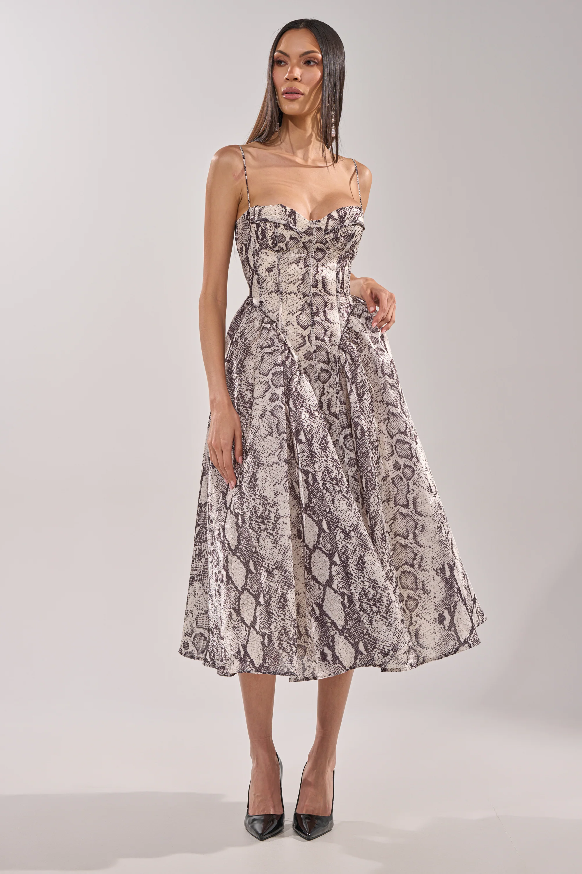 SNAKE BABE MAXI DRESS