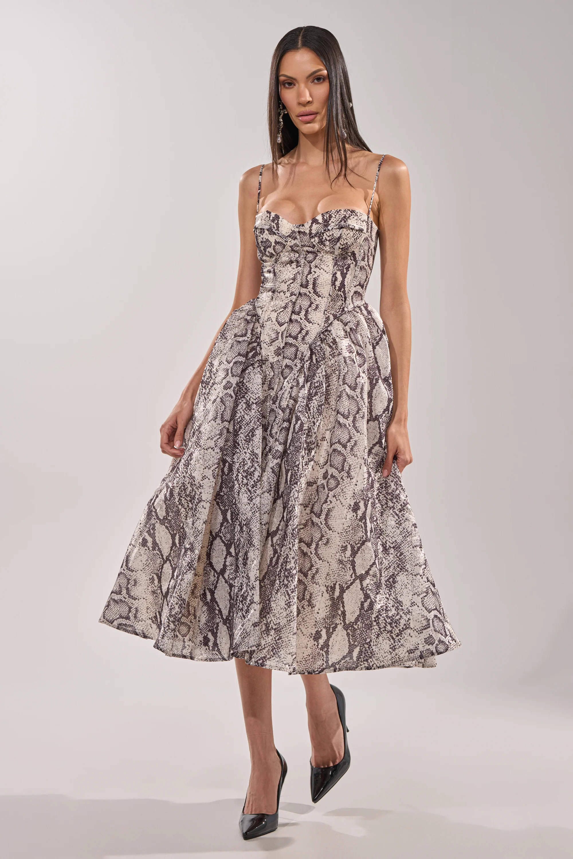 SNAKE BABE MAXI DRESS - Image 2