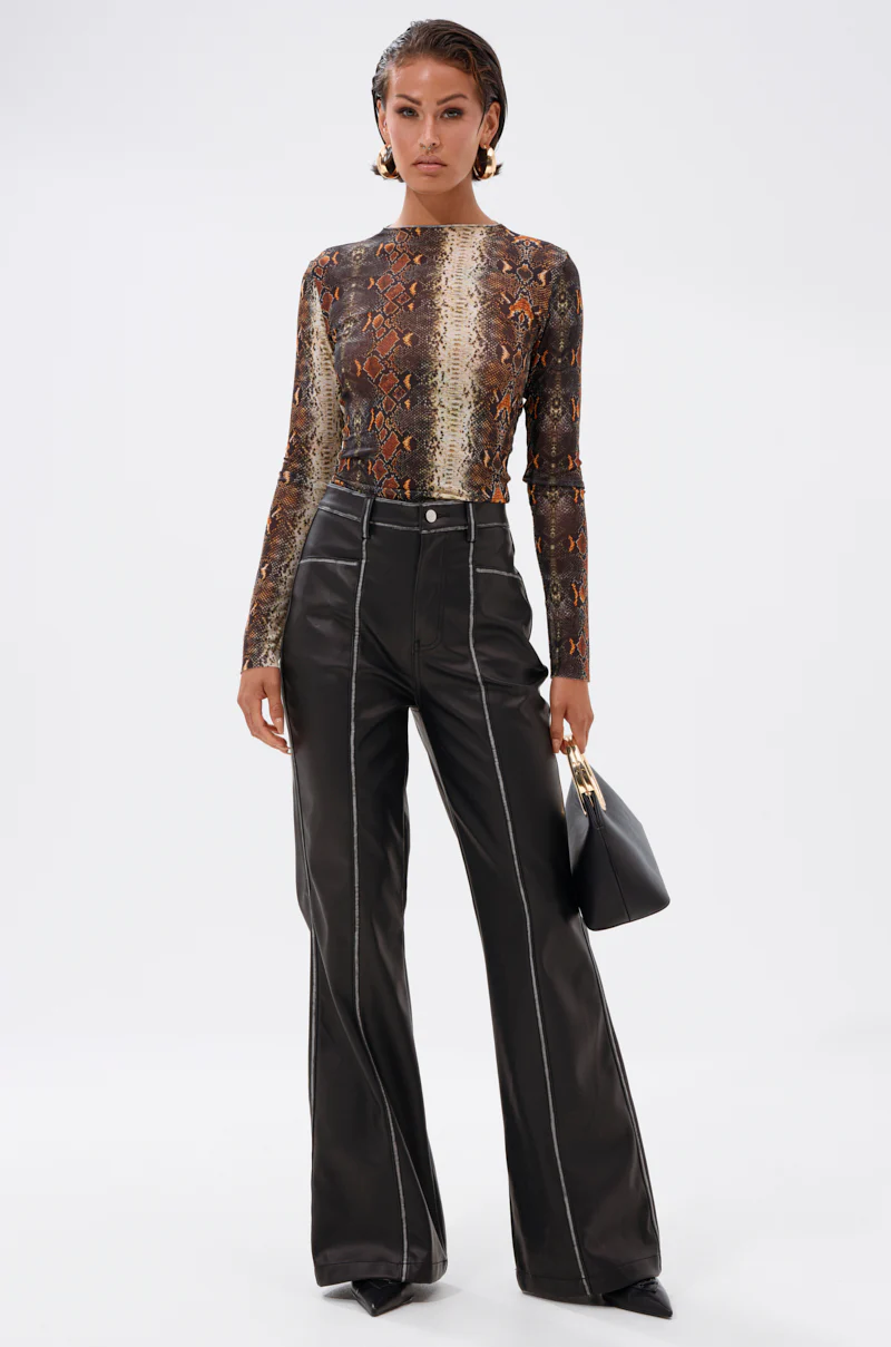 SNAKE VIBES MESH TOP - Image 6