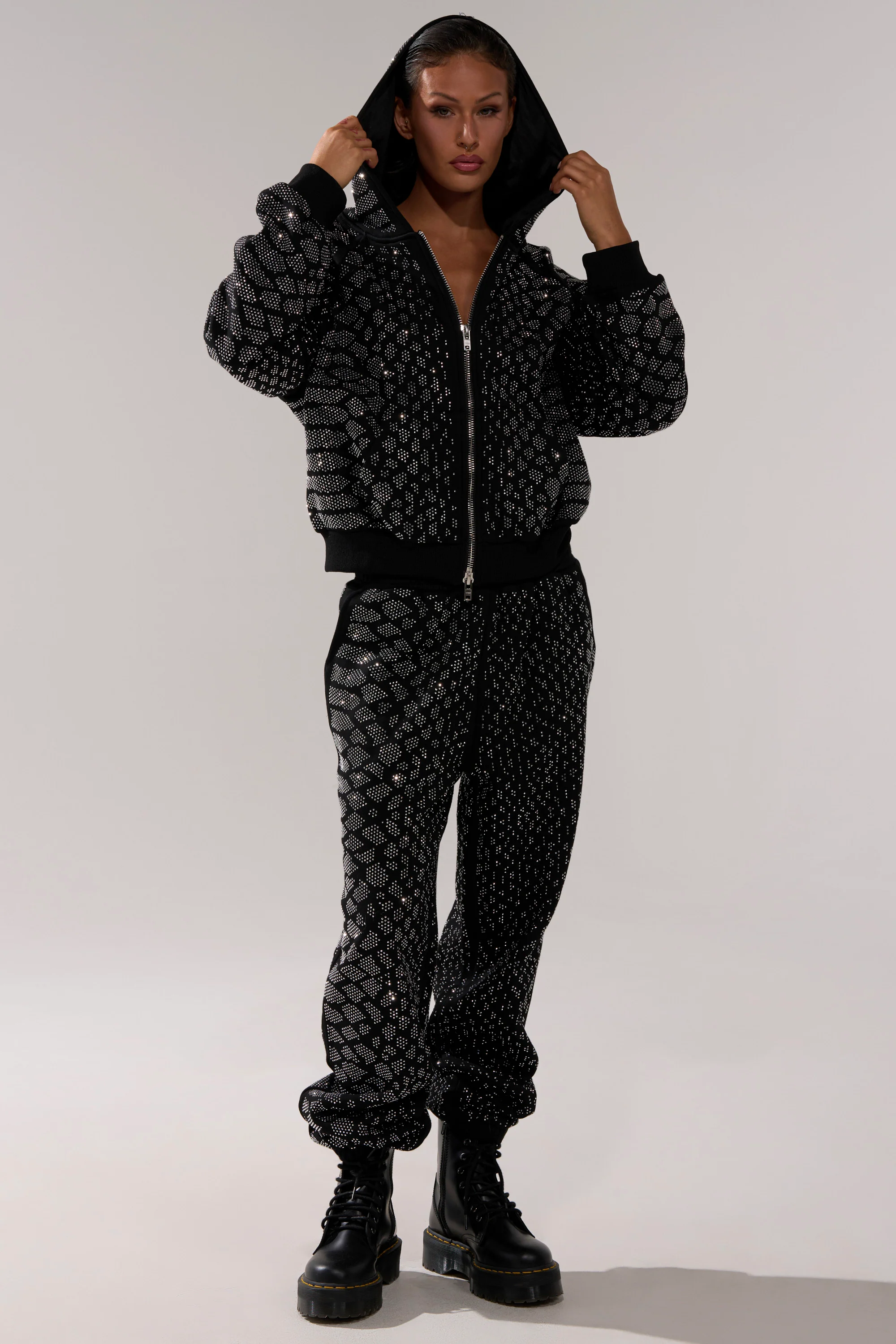 SNEAKY LITTLE SNAKE WIDE LEG JOGGER - Image 2